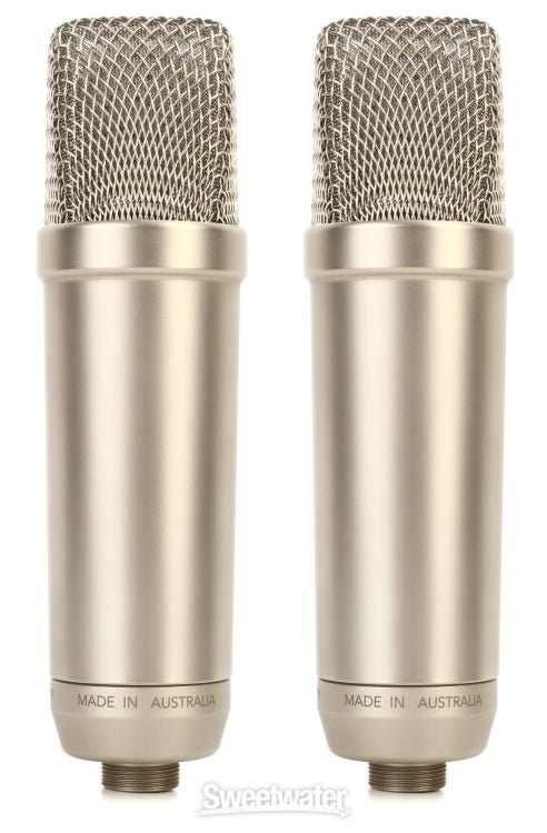 Rode NT1-A-MP Matched Pair of Large-diaphragm Condenser Microphones Reviews