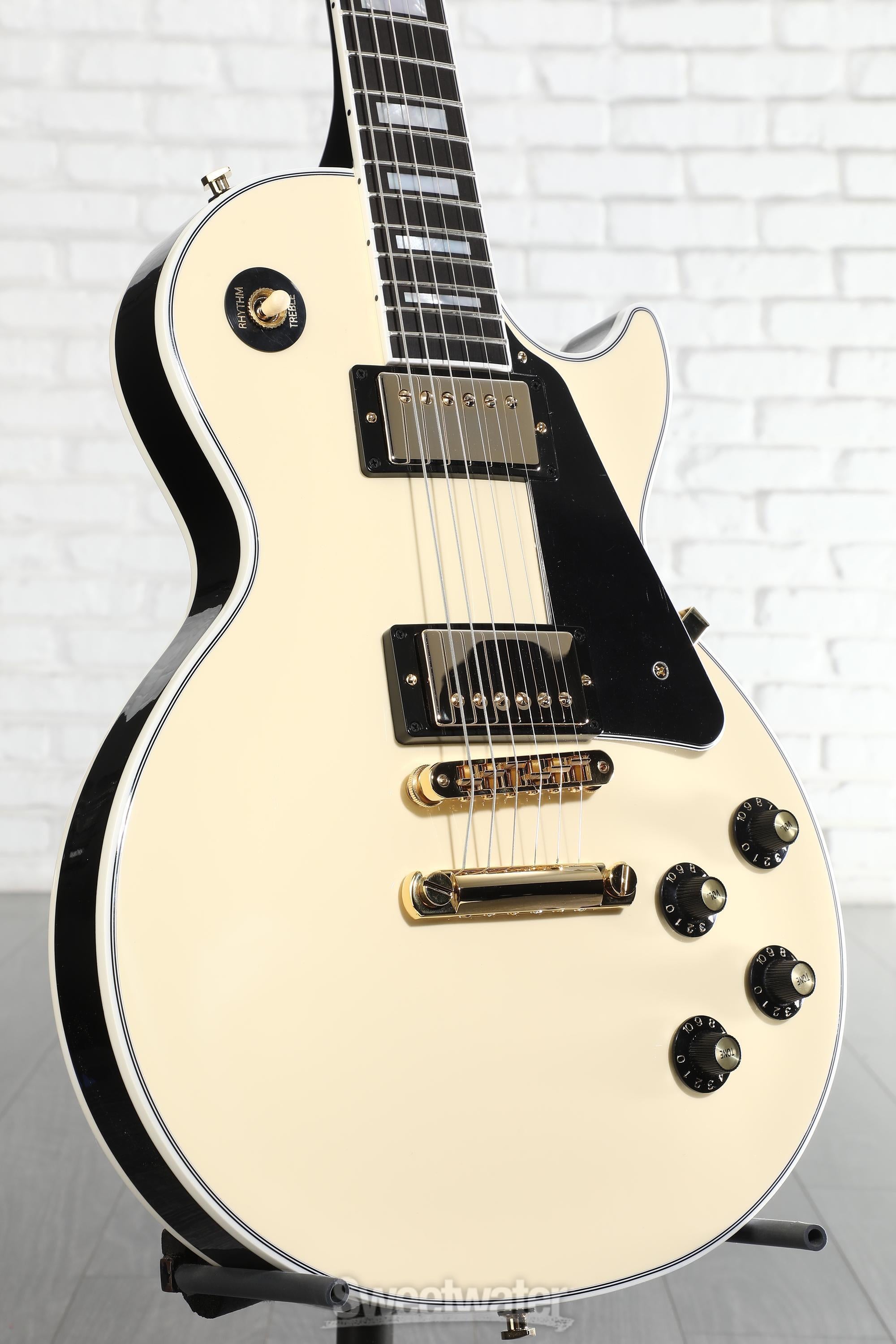 Photo of Gibson '70s Les Paul Custom Electric Guitar - Buttercream