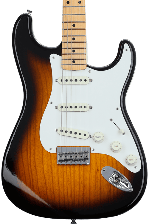Fender Custom Shop 1957 Hardtail Stratocaster Electric Guitar - Closet  Classic 2-Tone Sunburst
