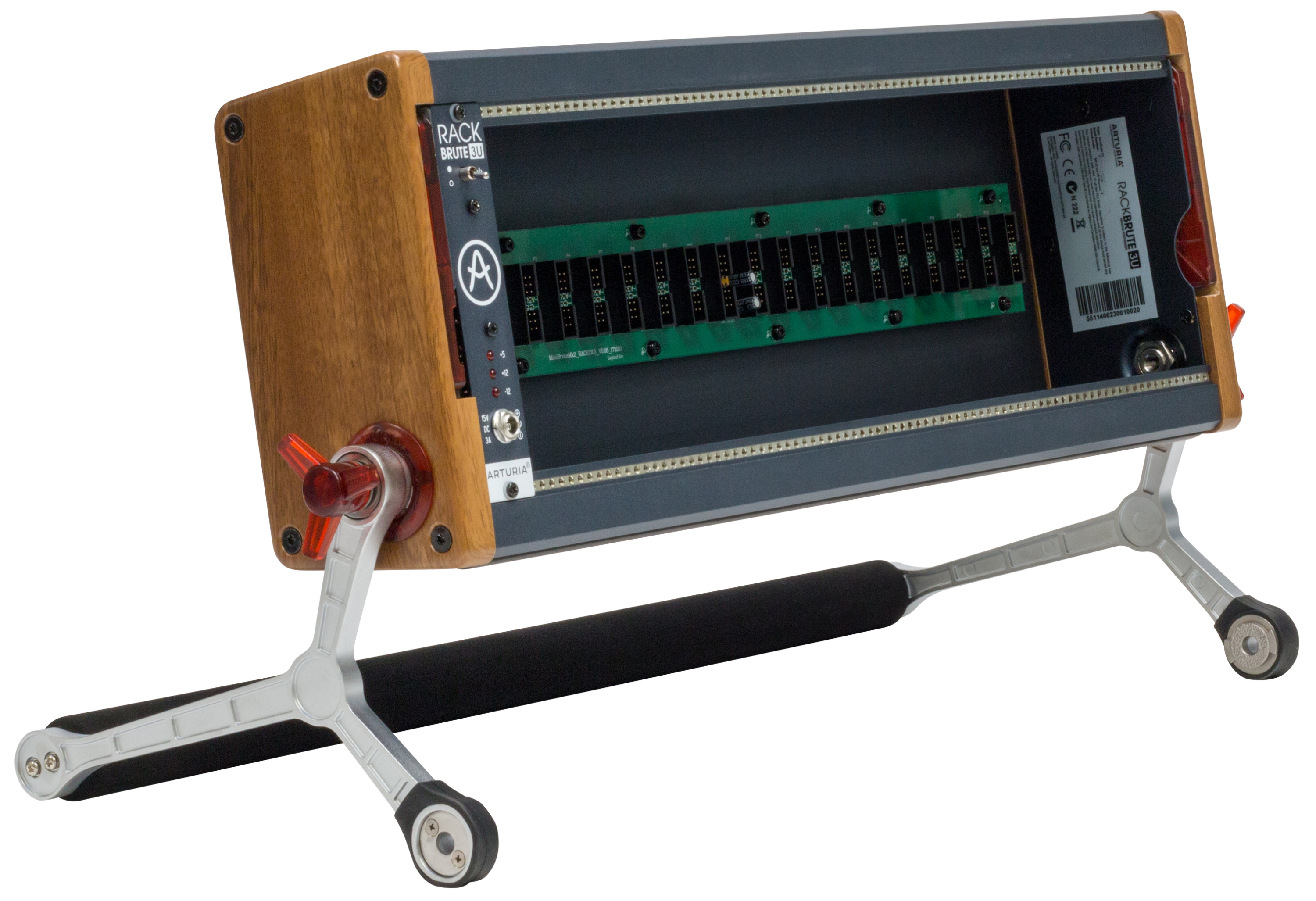 【即決可】ARTURIA RACKBRUTE 3Uユーロラックケース(送料込) Arturia RackBrute 3U Eurorack Case with Power Supply | Sweetwater