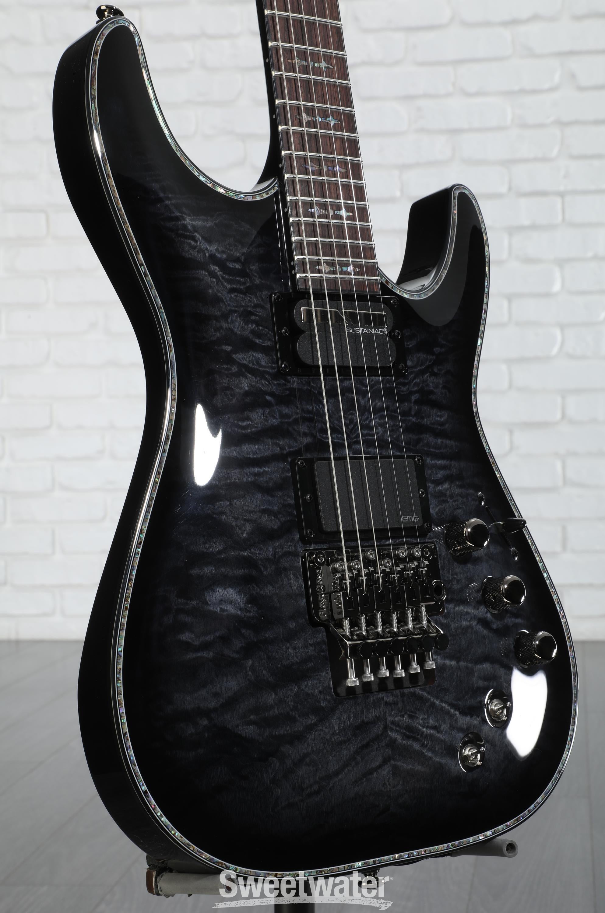 Amazon.com: Schecter Hellraiser C-1 - Black Cherry : Musical