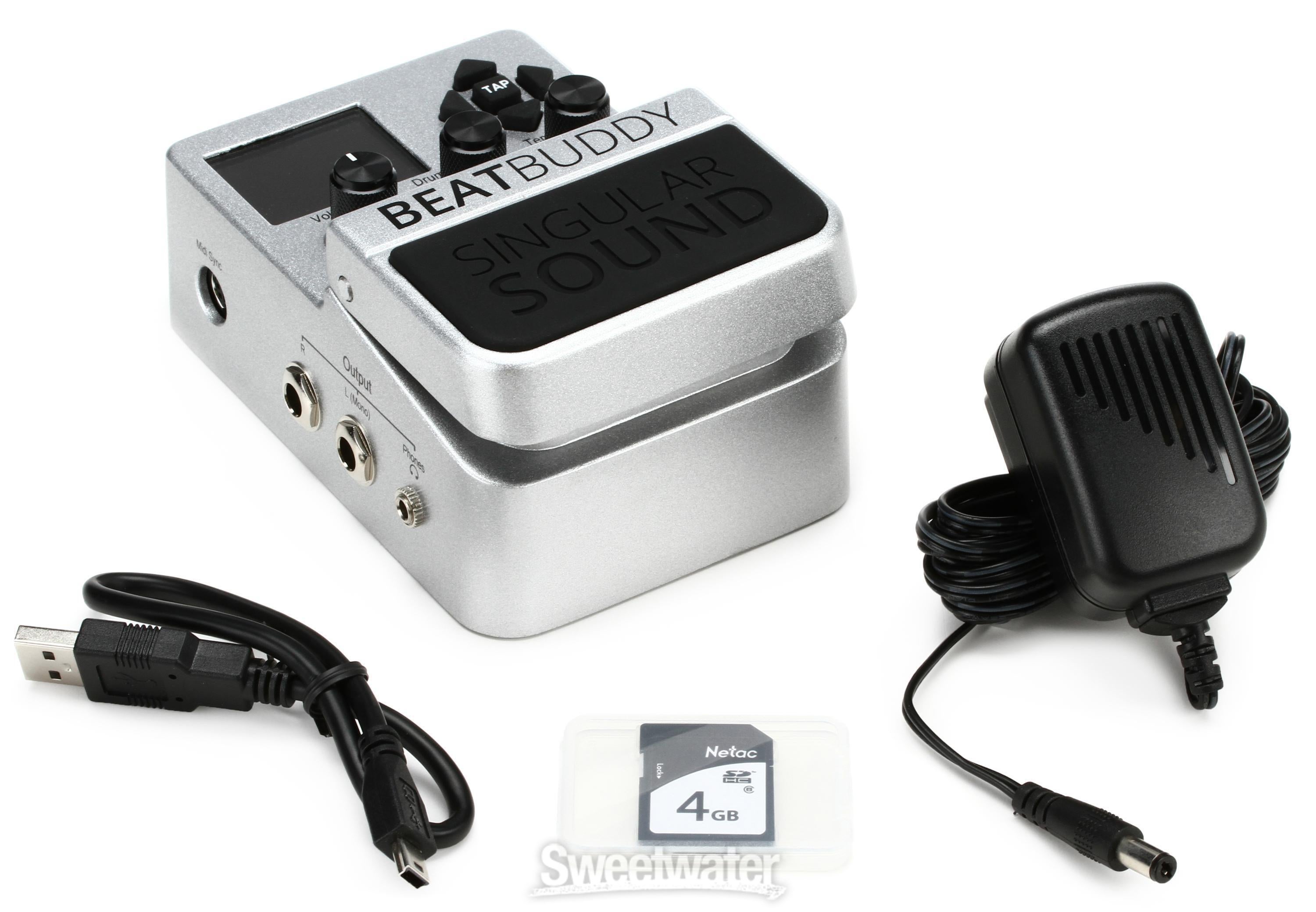 Singular Sound BeatBuddy Drum Machine Pedal Reviews | Sweetwater