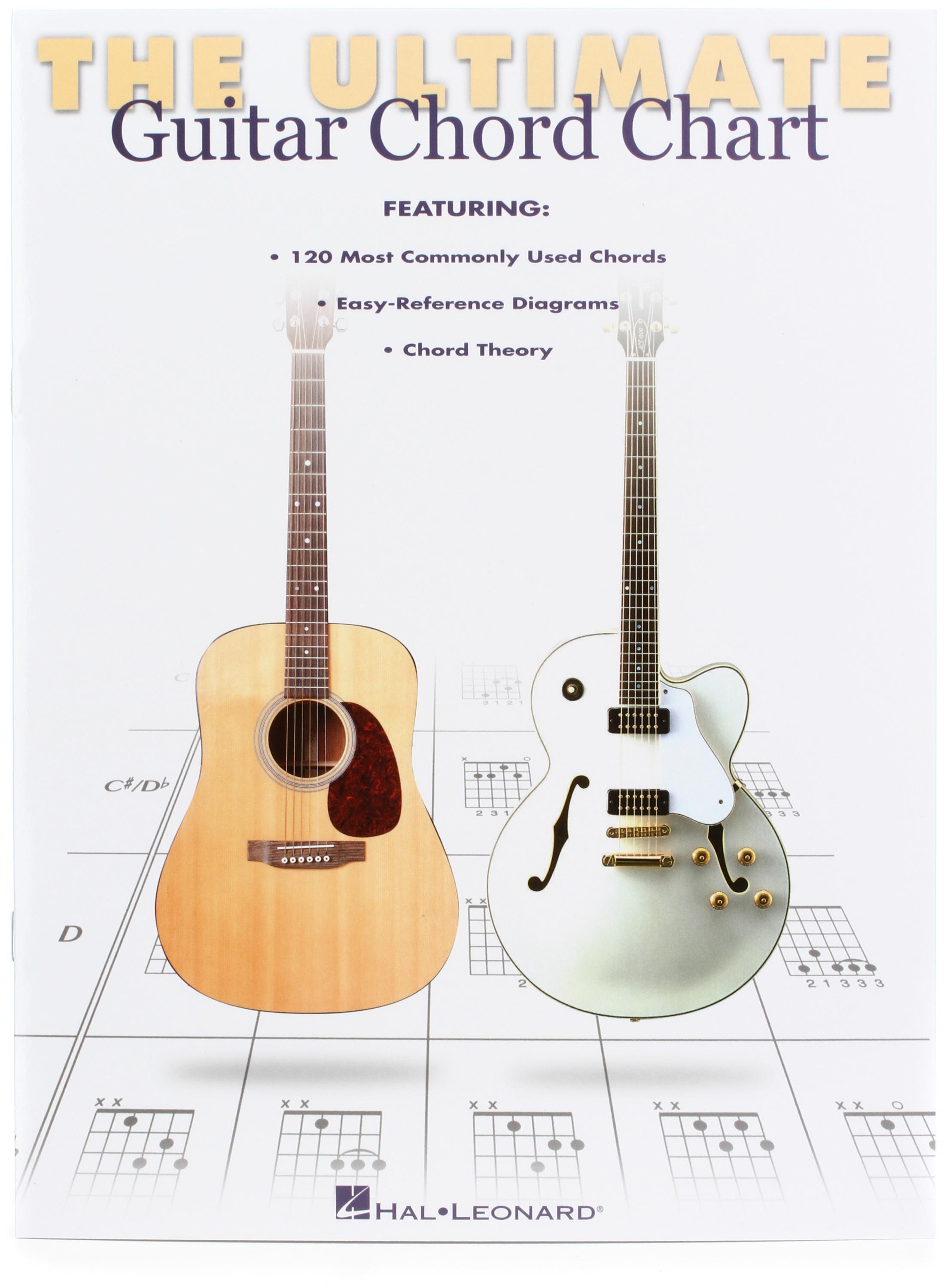 Hal Leonard The Ultimate Guitar Chord Chart Book | Sweetwater