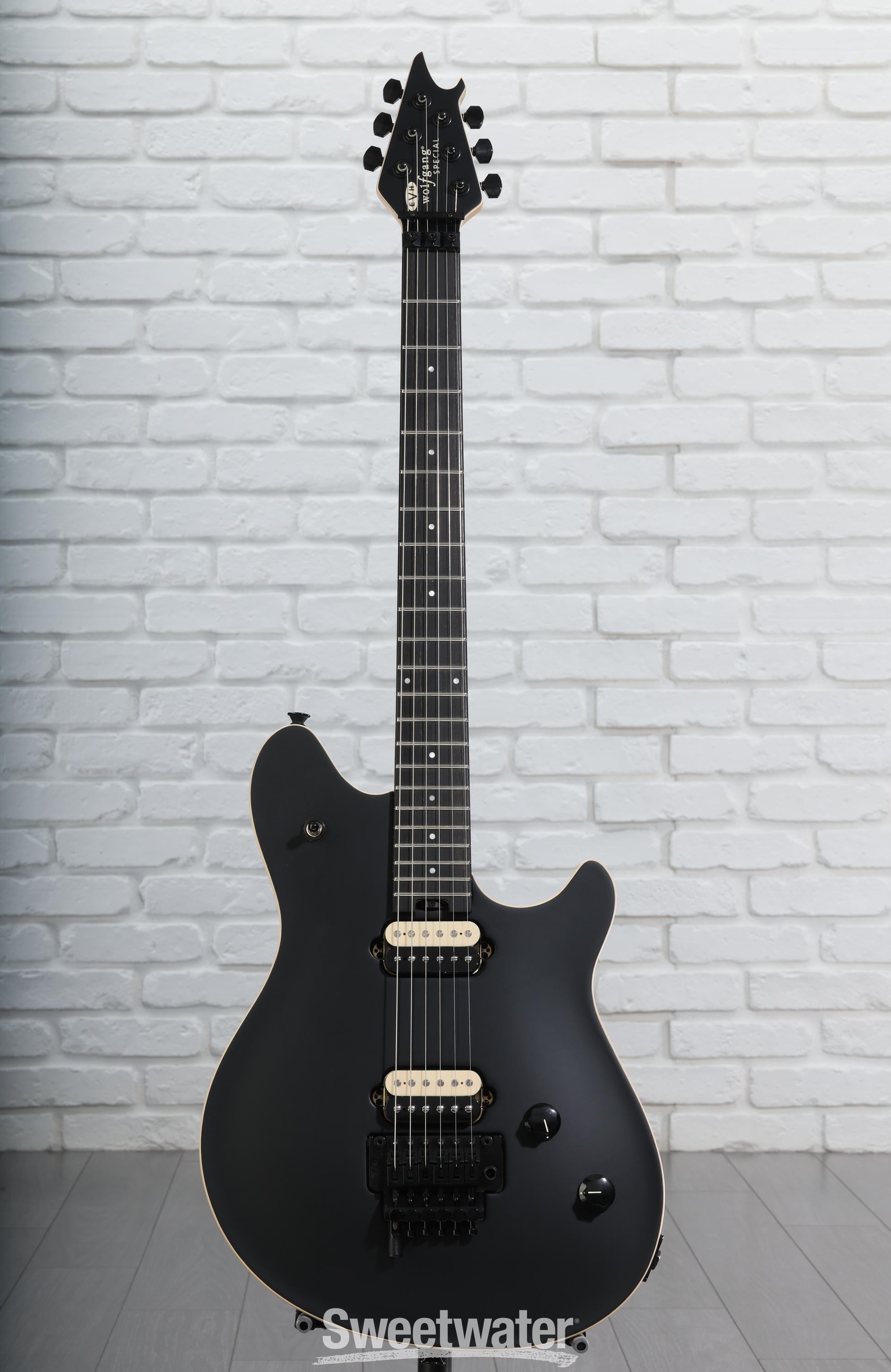 ギター EVH Wolfgang Special Ebony Stealth Black EVH Wolfgang Sp Eb Stealth Blk – Motor City Guitar
