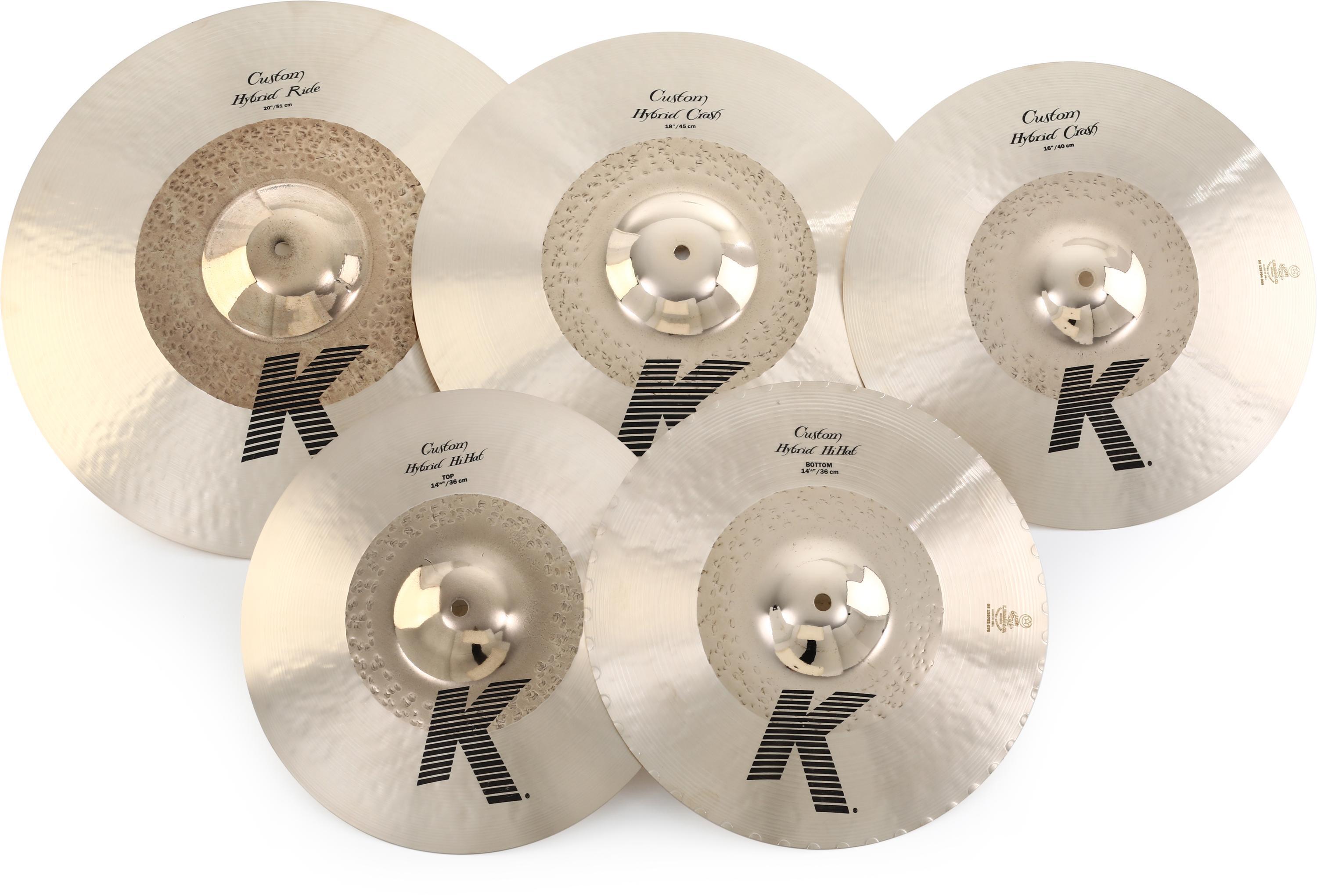 coyori 4点セット Zildjian K Custom Hybrid 4-piece Cymbal Pack | Sweetwater