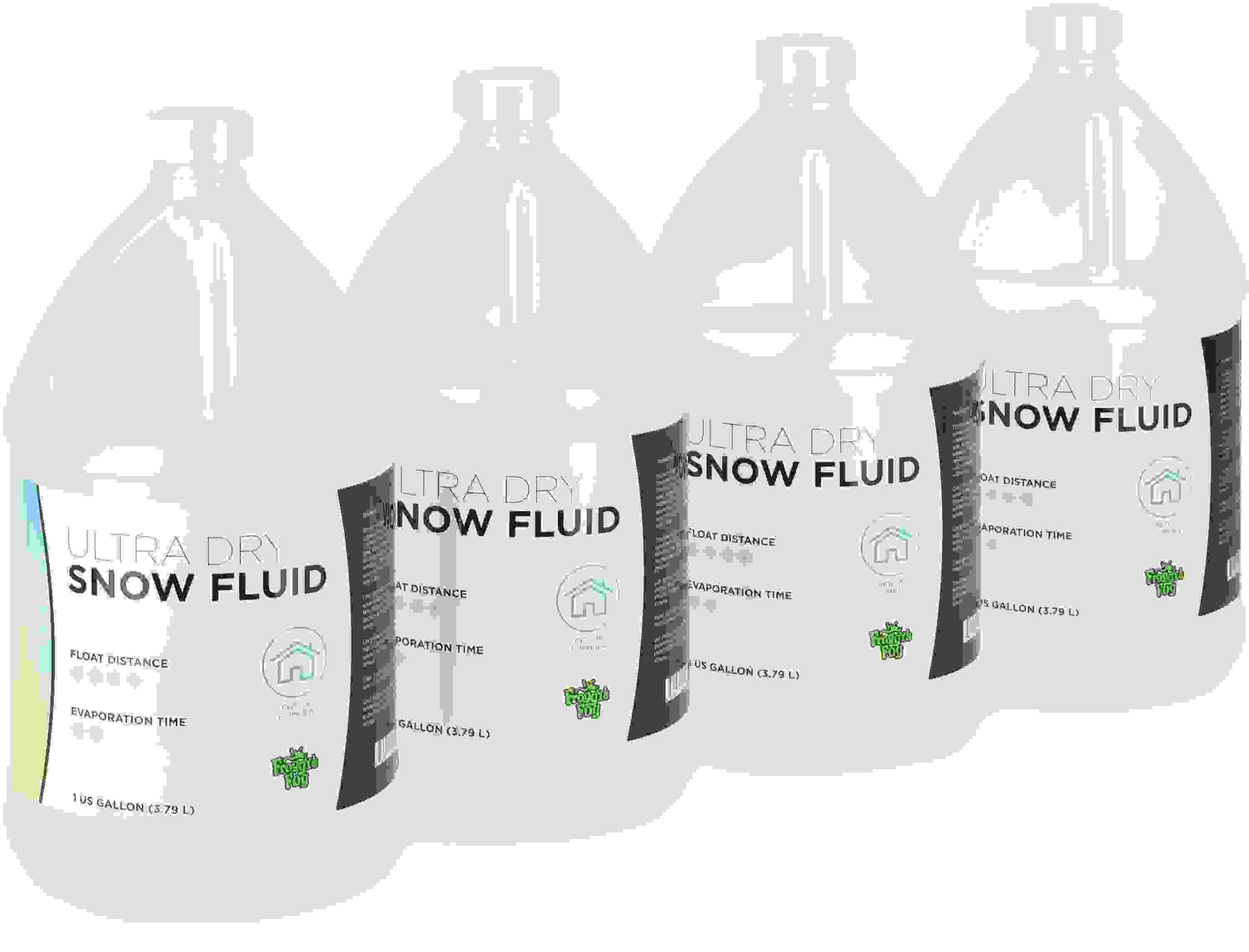 Froggy's Fog Ultra Dry Snow Fluid - 1 Gallon (4-pack)