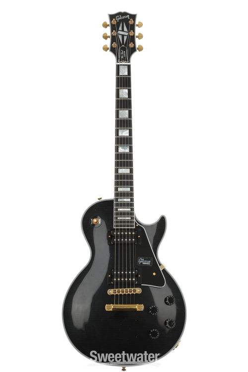 Gibson Custom Aged Les Paul Custom - Aged Ebony