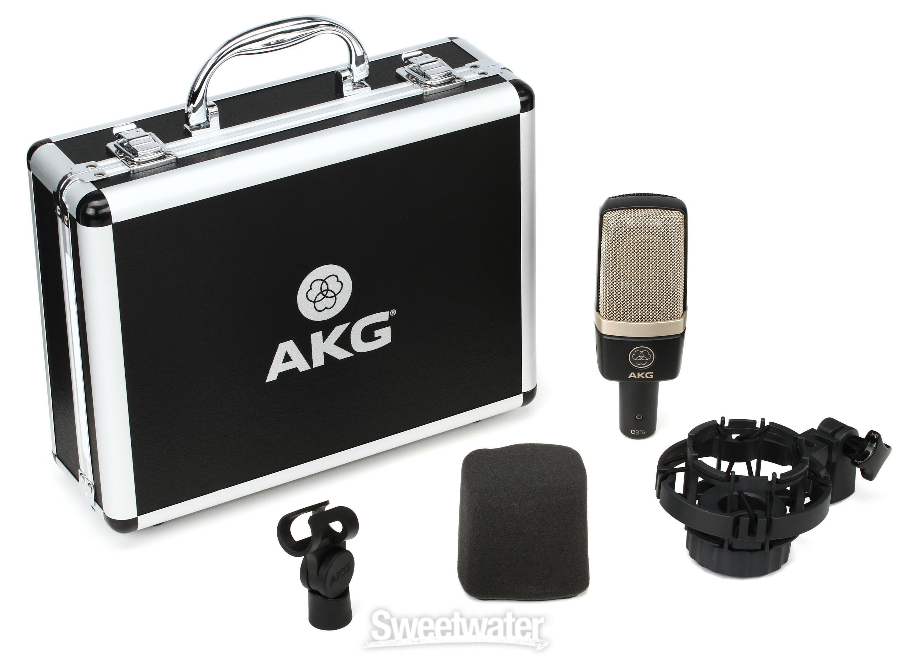 AKG C314 Large-diaphragm Condenser Microphone | Sweetwater