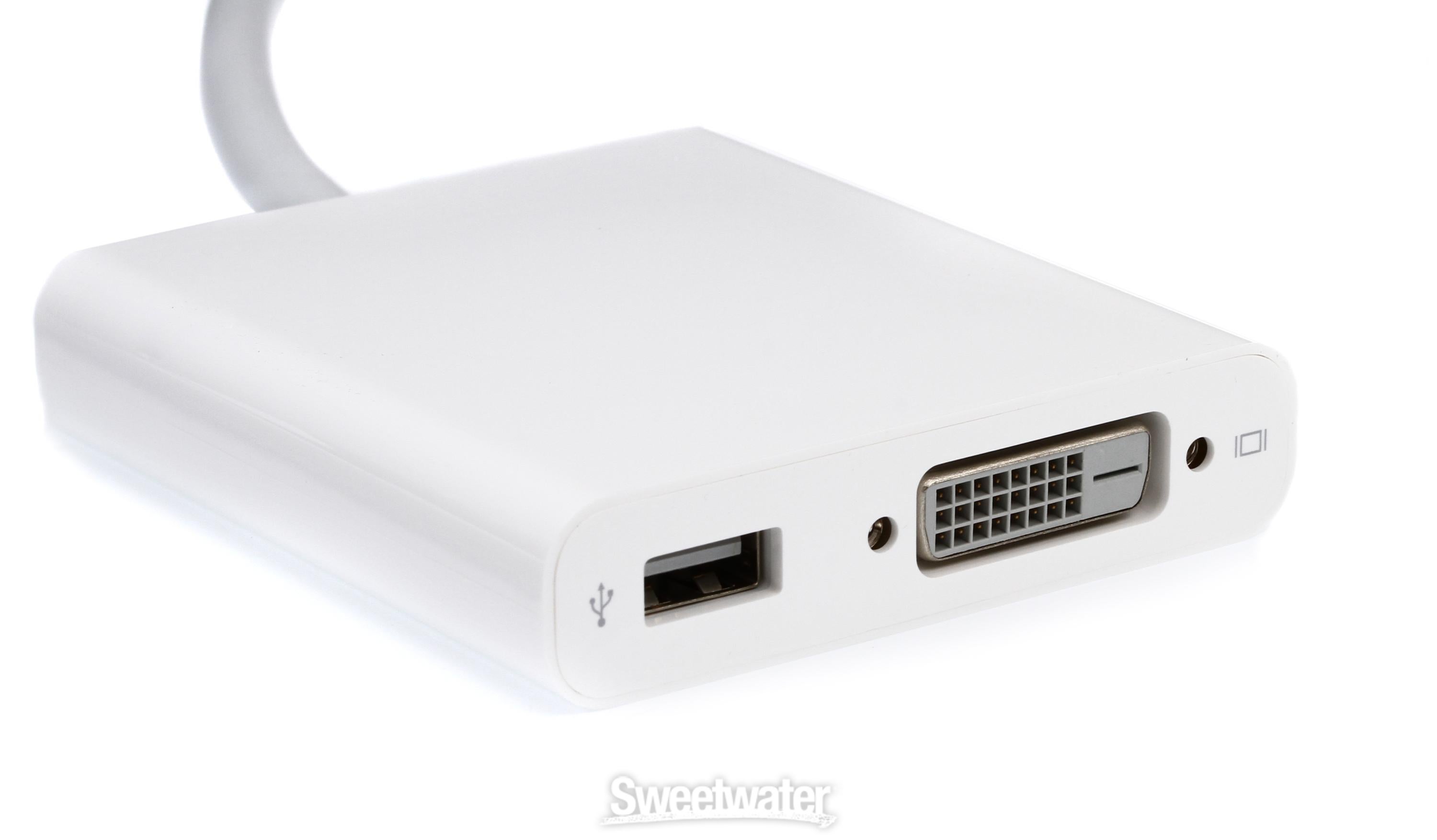 Apple Mini DisplayPort to Dual-Link DVI Adapter | Sweetwater