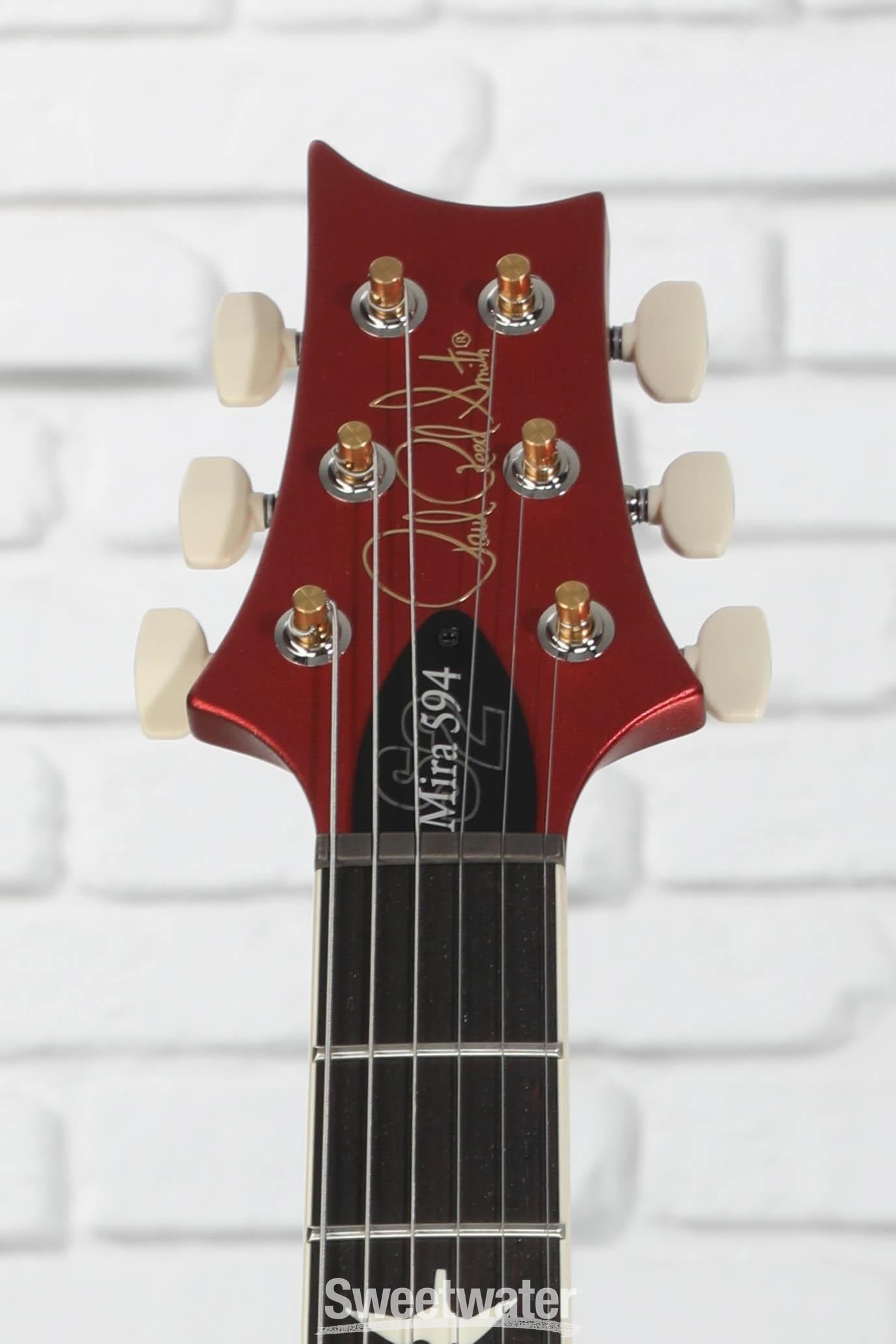PRS S2 Mira 594 Electric Guitar - Satin Red Apple Metallic