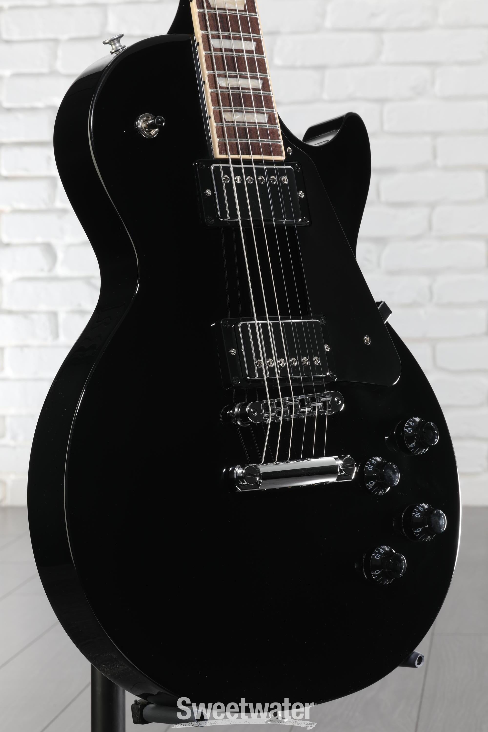 Gibson Les Paul Studio Electric Guitar - Ebony | Sweetwater