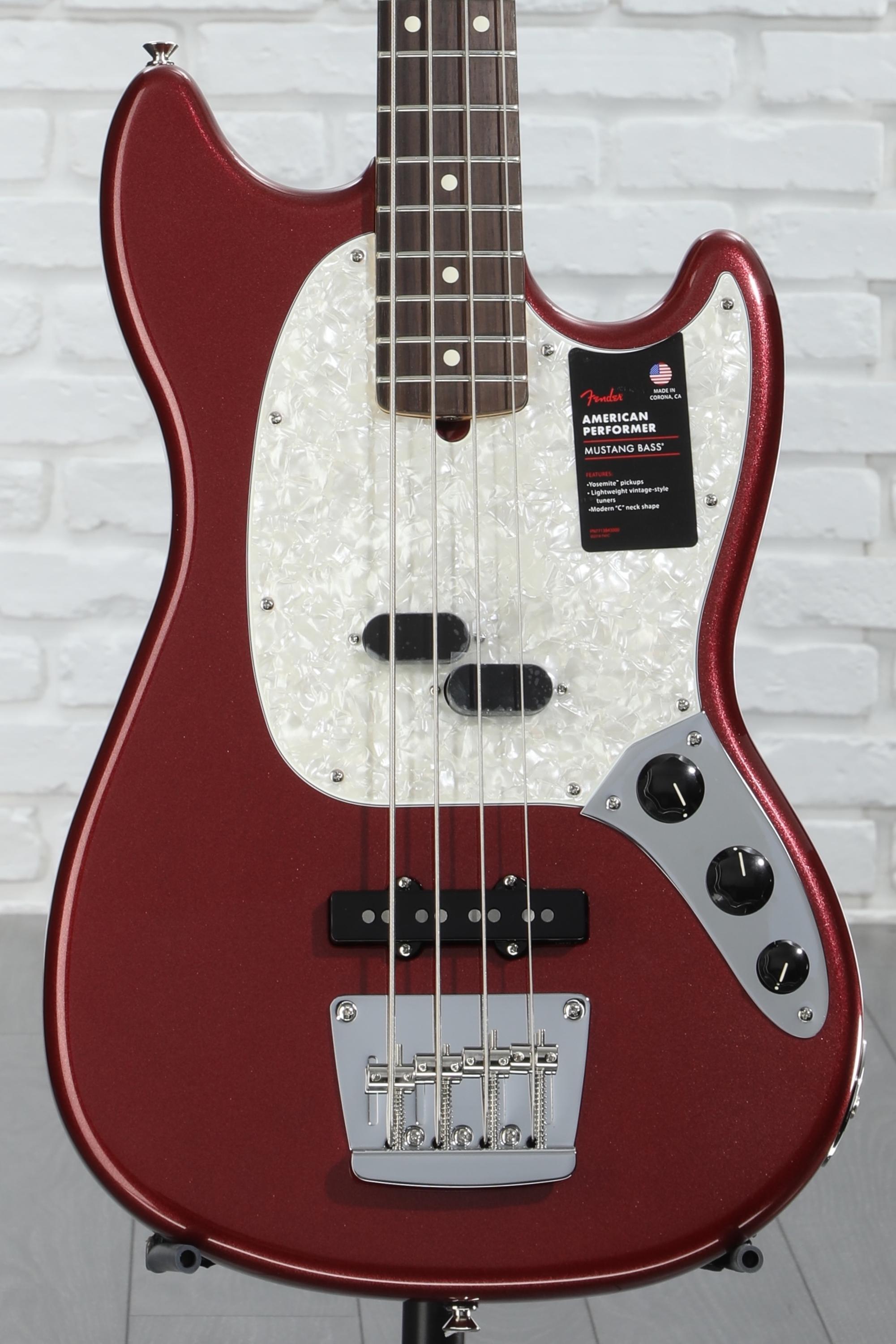 送料無料の商品 Fender American Guitar Bass Electric Mustang Performer ベース