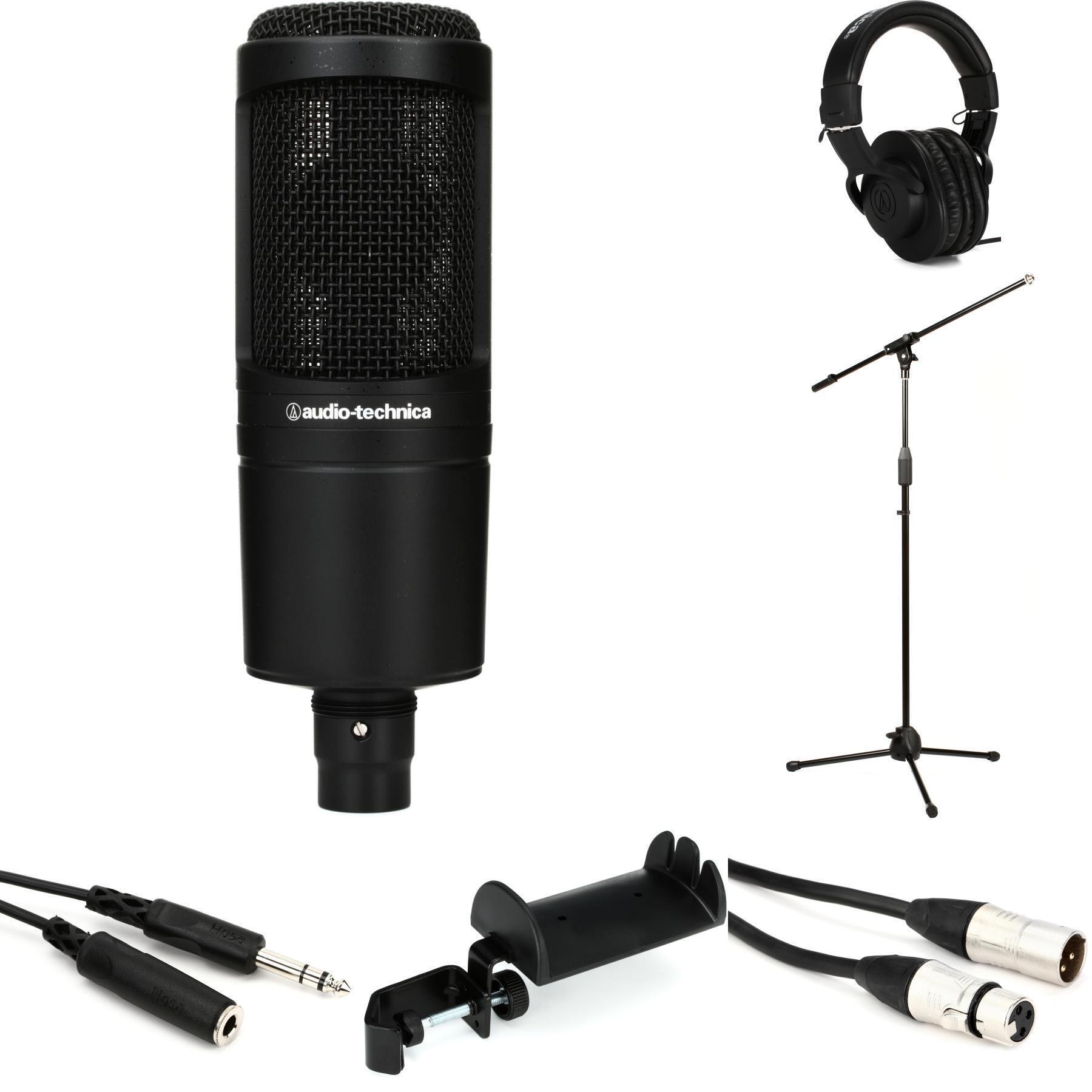 Audio technica mic deals AT2020 Bundle