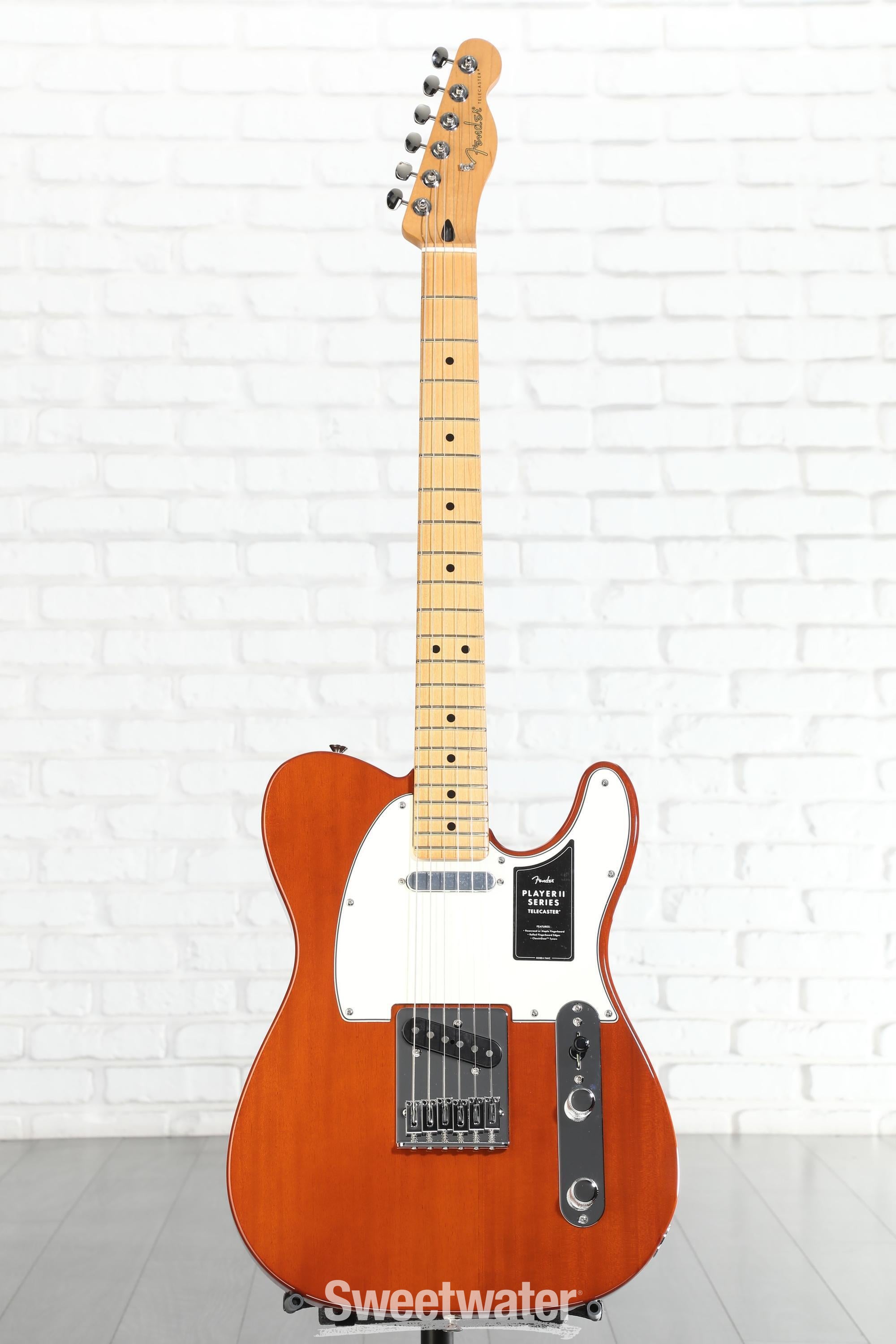 Fender Player II Telecaster Electric Guitar - Mocha with Maple