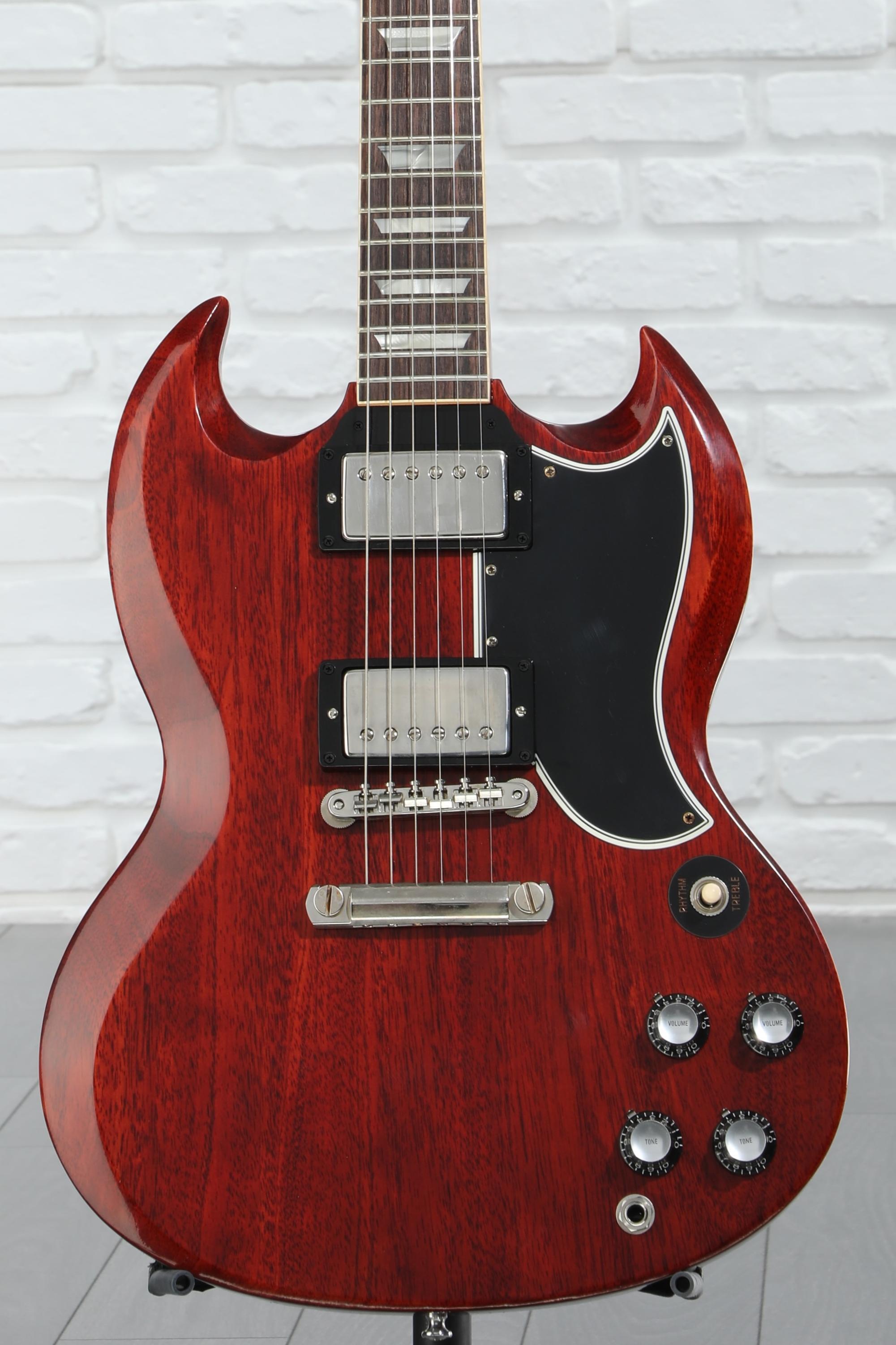 ギター Gibson Custom Shop SG Standard 1961 Gibson Custom 1961 Les Paul SG Standard Reissue Electric