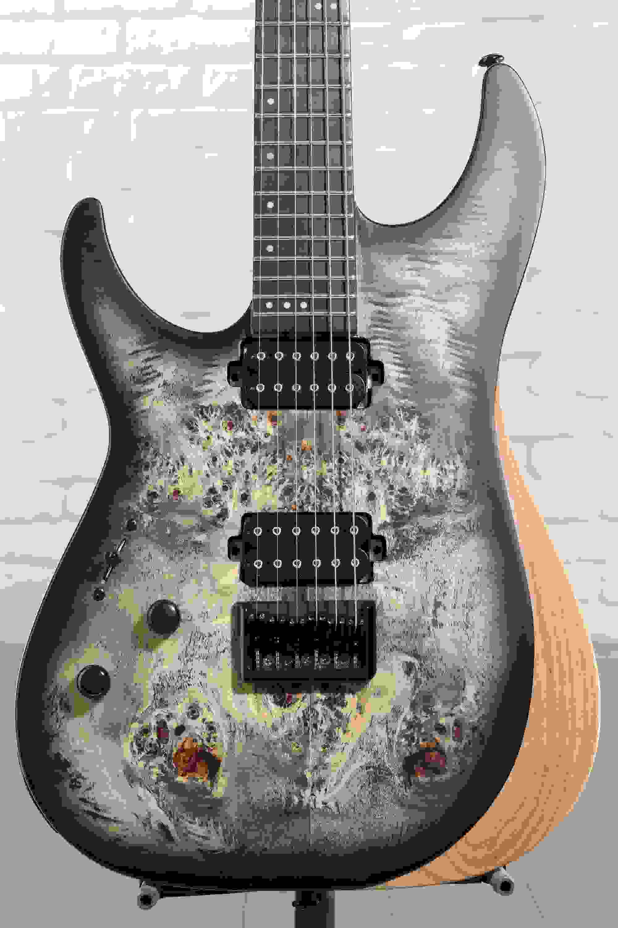 Schecter Reaper-6 Left-handed - Satin Charcoal Burst