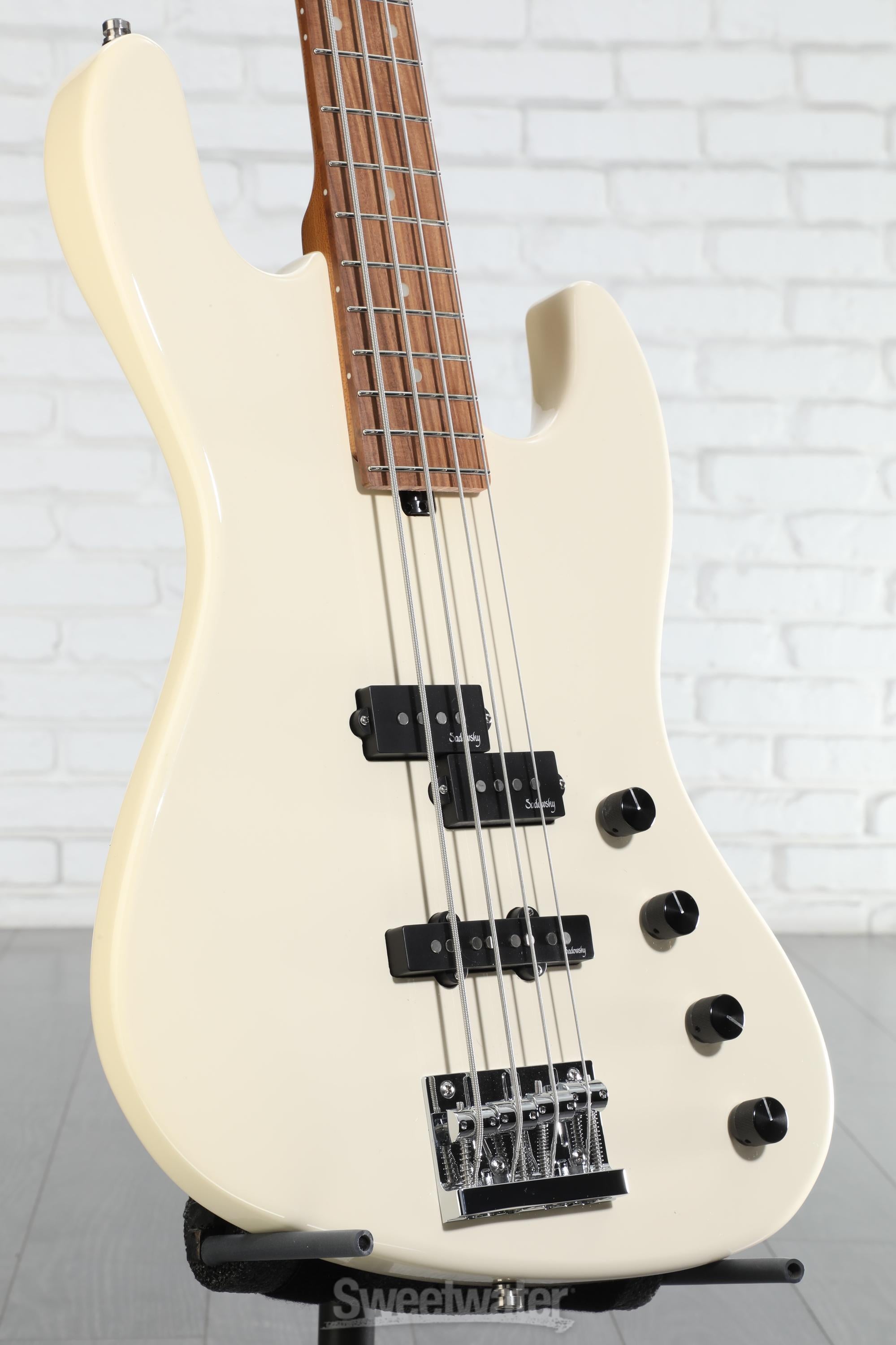 Sadowsky MetroExpress 21-fret Verdine White Artist Line Bass, 4
