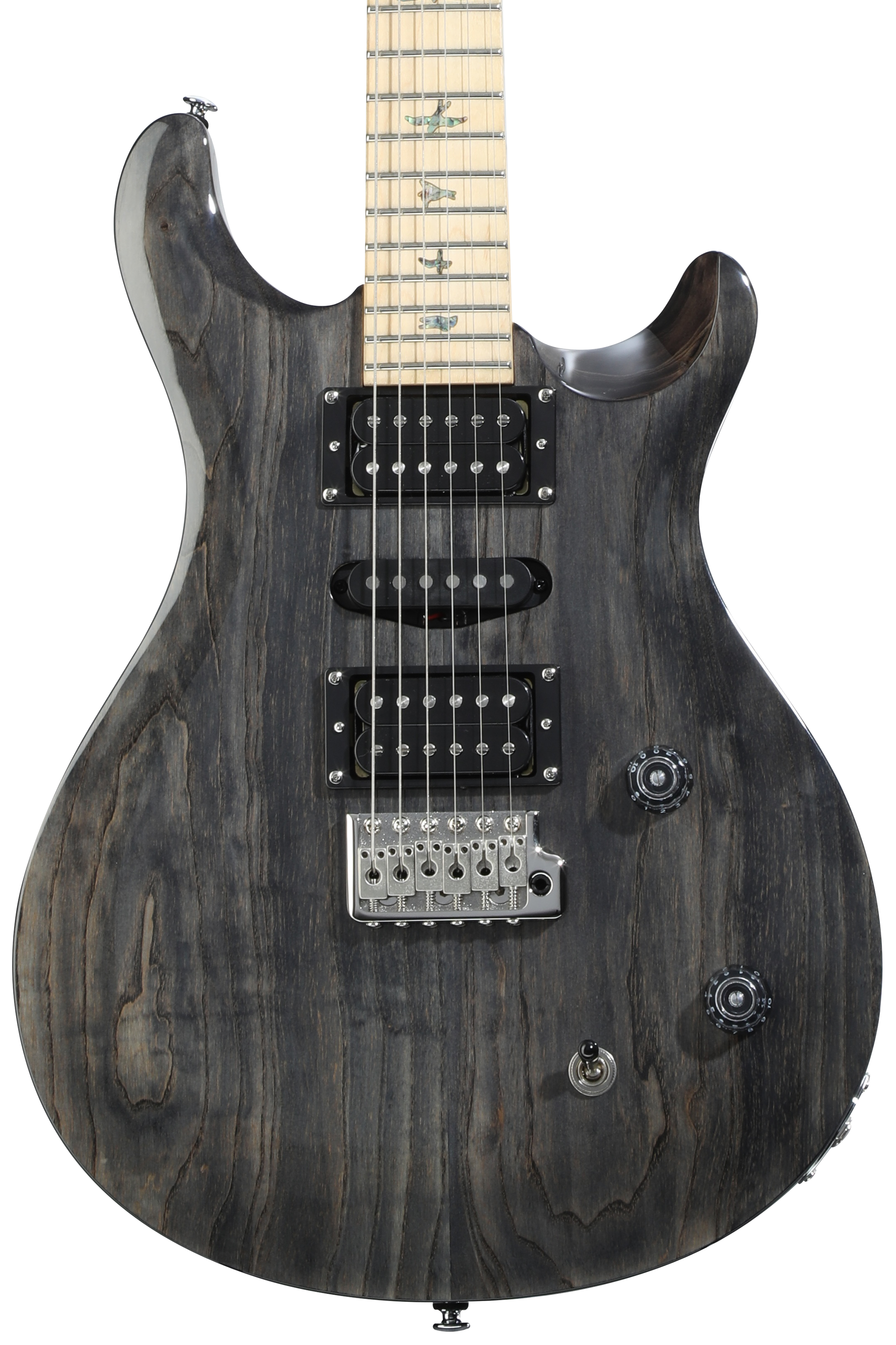 【工房整備品】PRS SE SwampAsh special PRS SE Swamp Ash Special Electric Guitar - Charcoal | Sweetwater