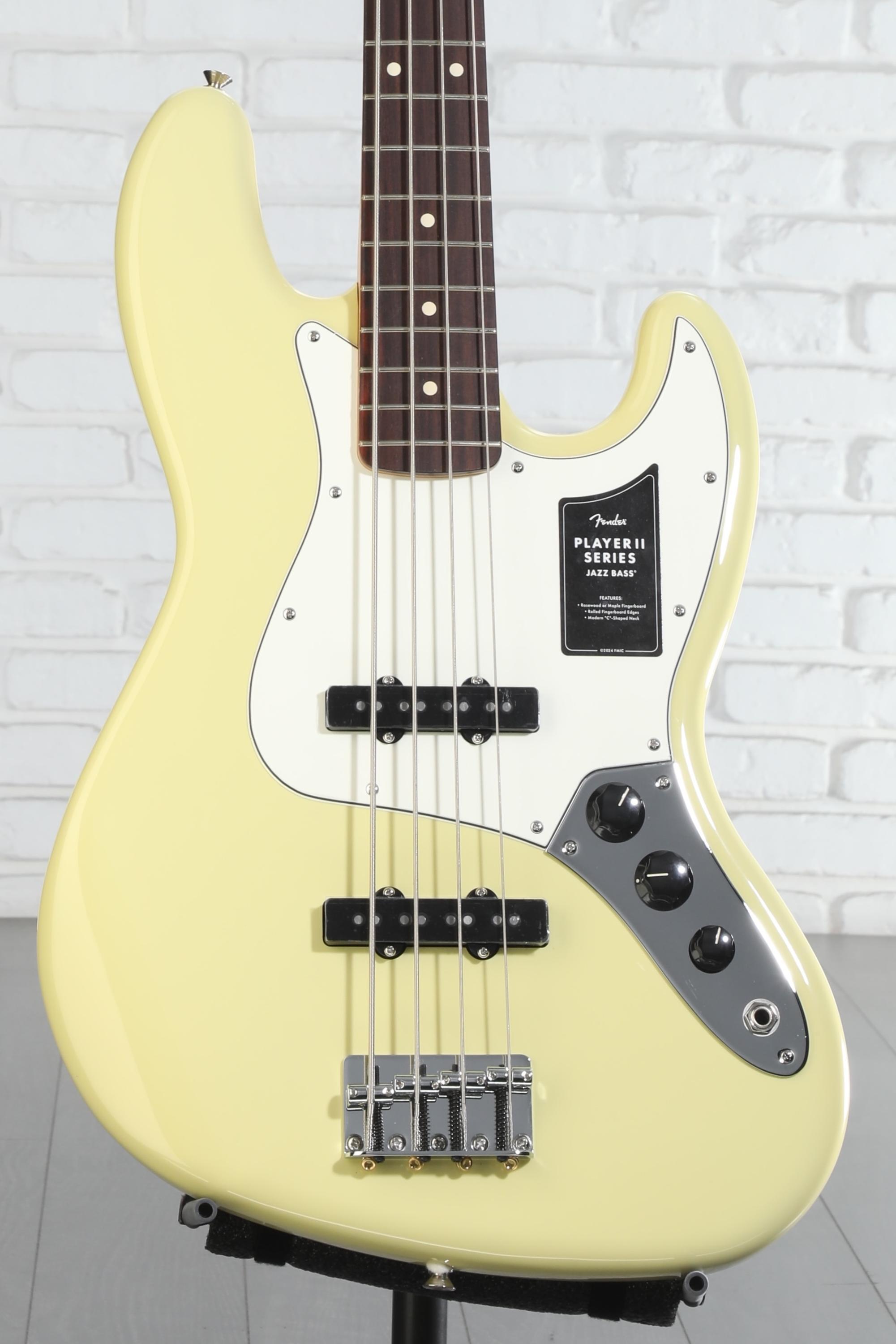Fender Player II Jazz Bass - Hialeah Yellow with Rosewood