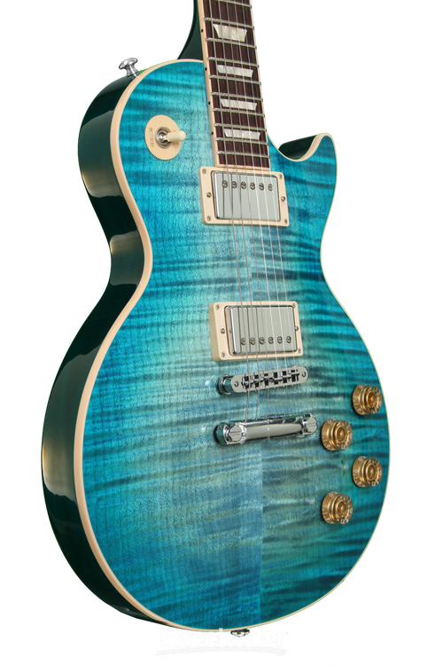 Gibson Les Paul Standard Plus - Ocean Water | Sweetwater