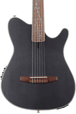 Photo of Ibanez TOD10N Tim Henson Signature Nylon Acoustic-electric Guitar - Black