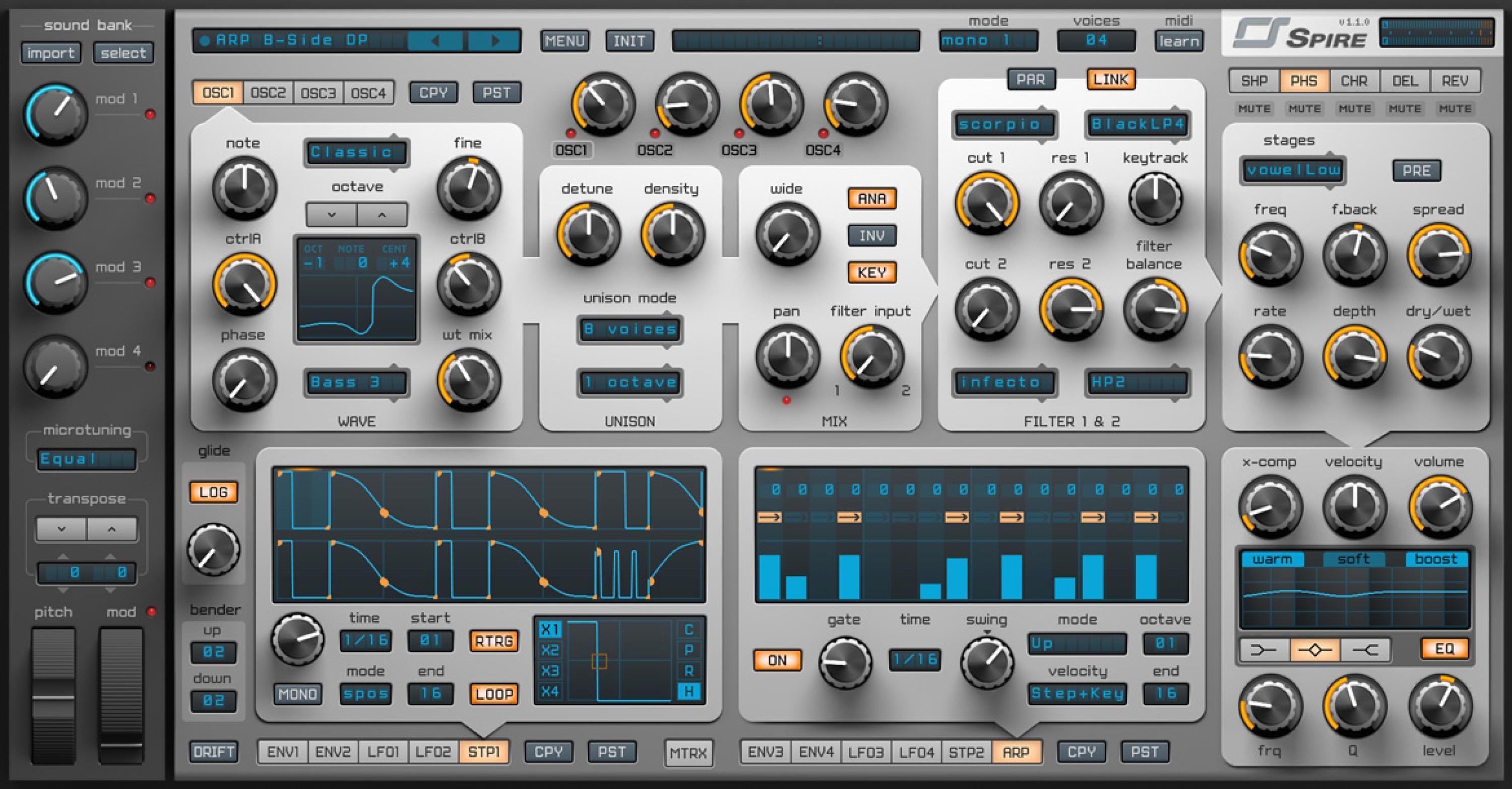 Reveal Sound Spire Synthesizer Plug-in