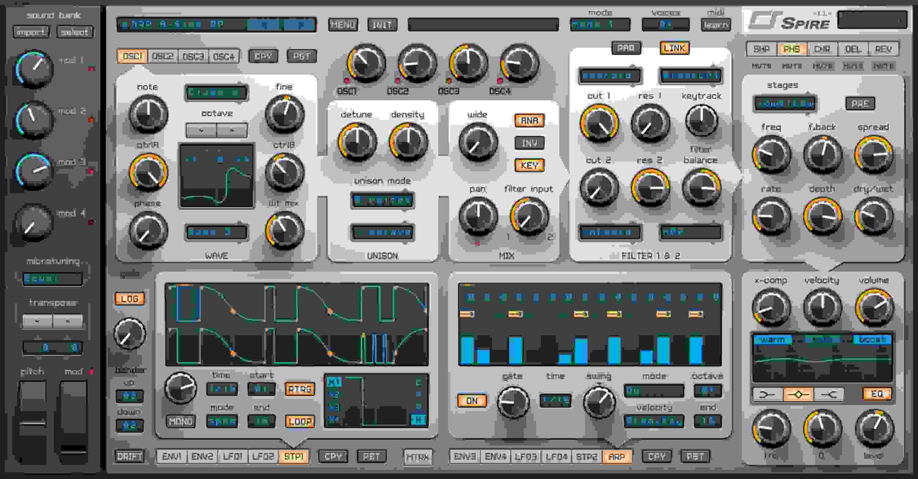 Reveal Sound Spire Synthesizer Plug-in