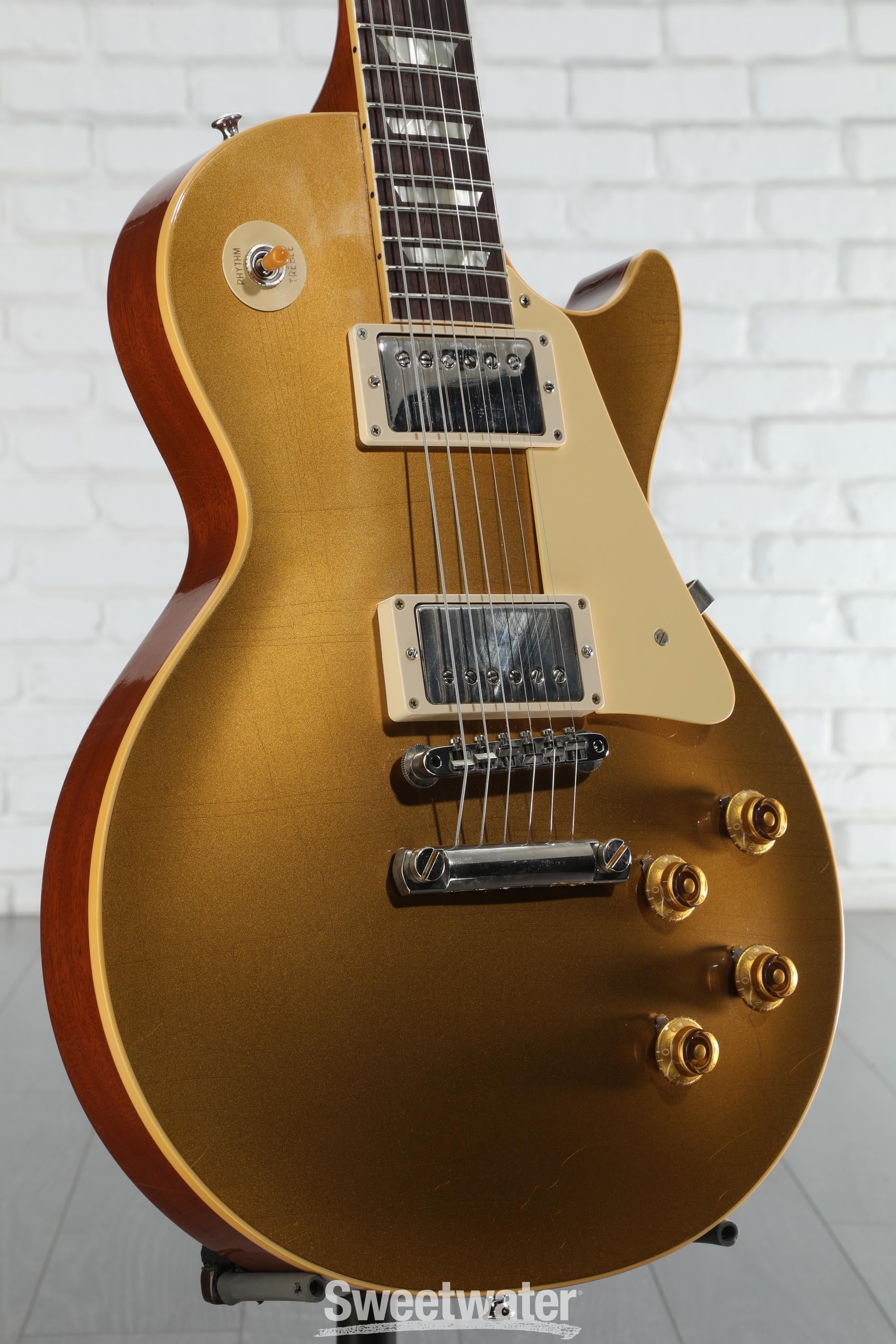 Les Paul ゴールド Platinum Gibson Custom Murphy Lab '57 Les Paul All-Gold
