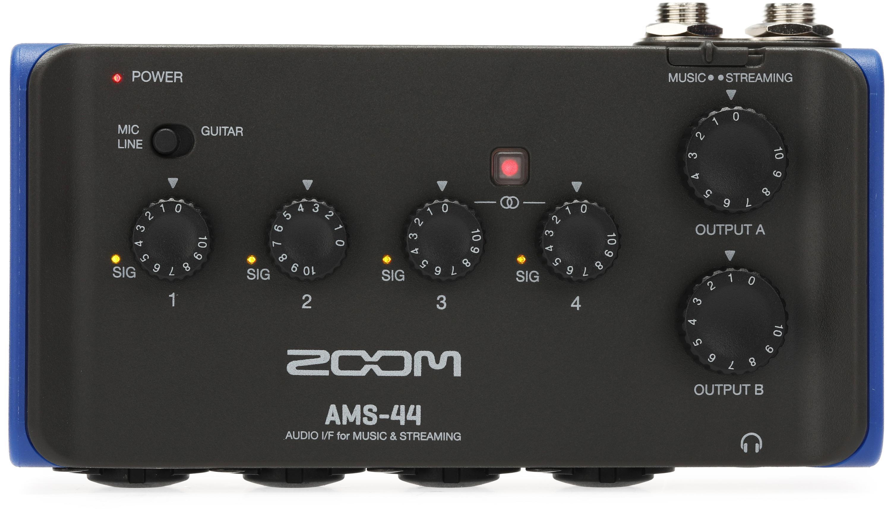 Zoom AMS-44 Audio Interface | Sweetwater