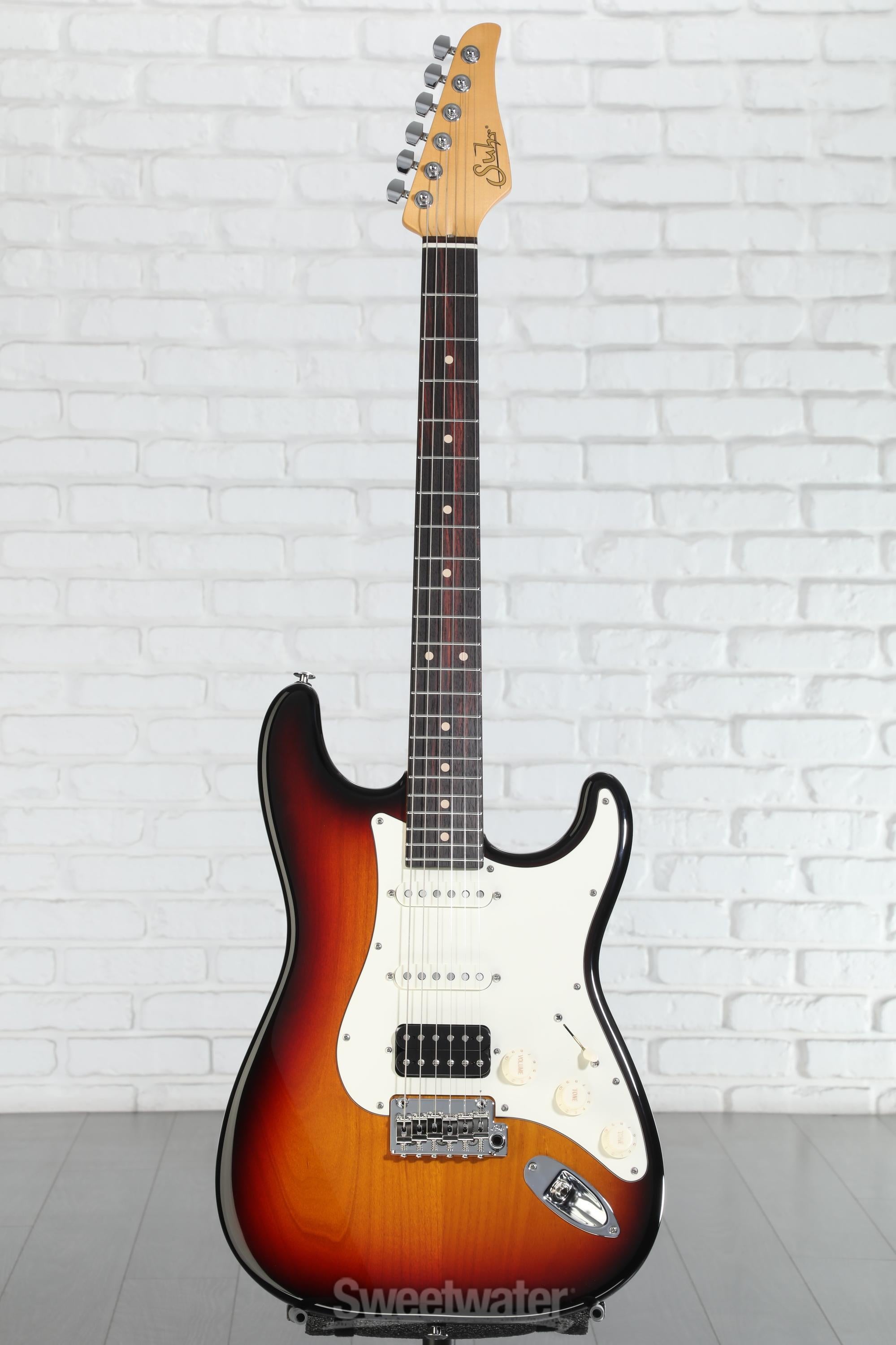 Suhr Classic S Electric Guitar - 3-tone Burst, HSS | Sweetwater