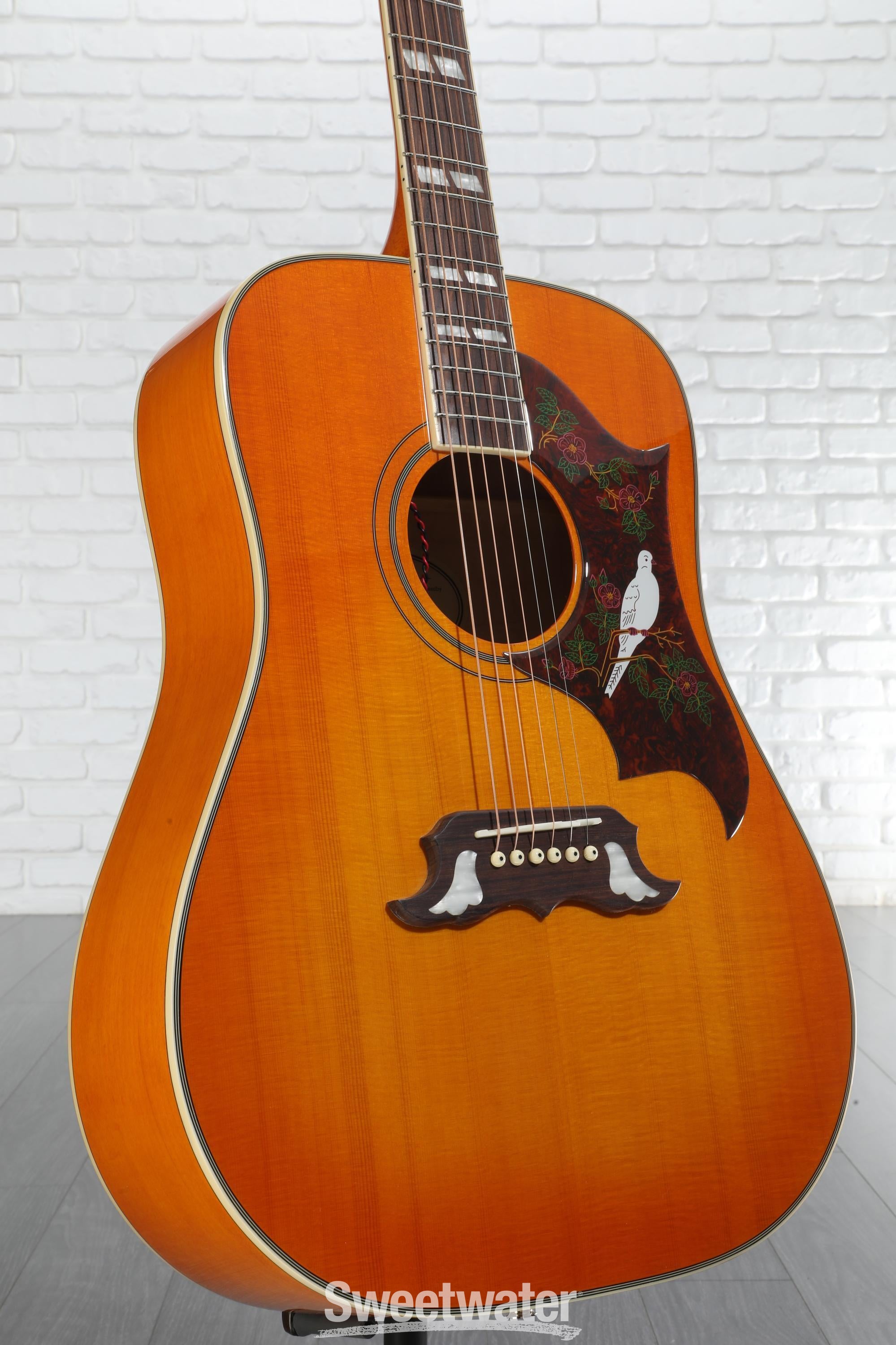Epiphone Dove Studio Acoustic-electric Guitar - Violin Burst