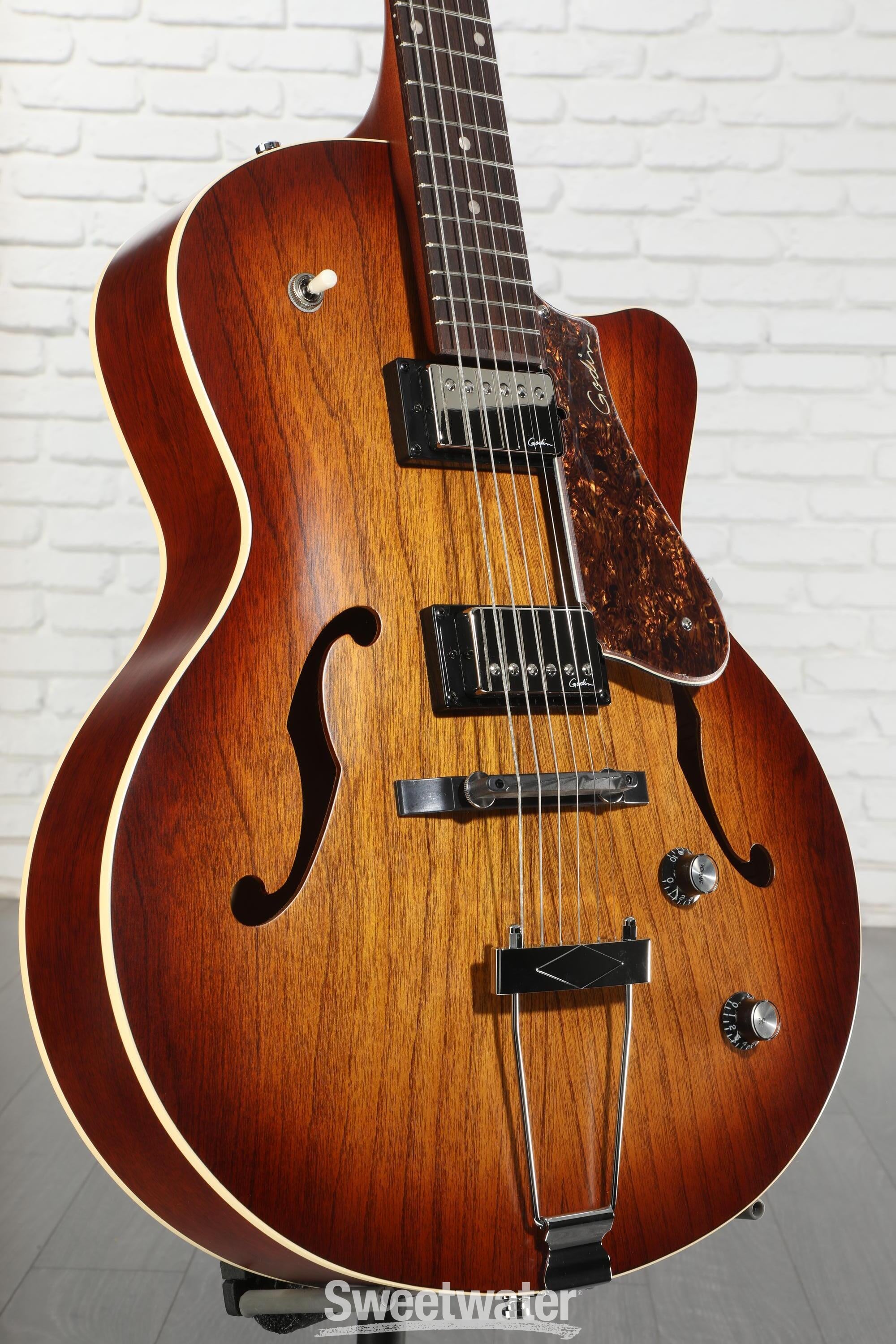 Godin 5th avenue KingpinⅡ cw Amazon.com: Godin 5th Avenue CW Electric Guitar (Kingpin II