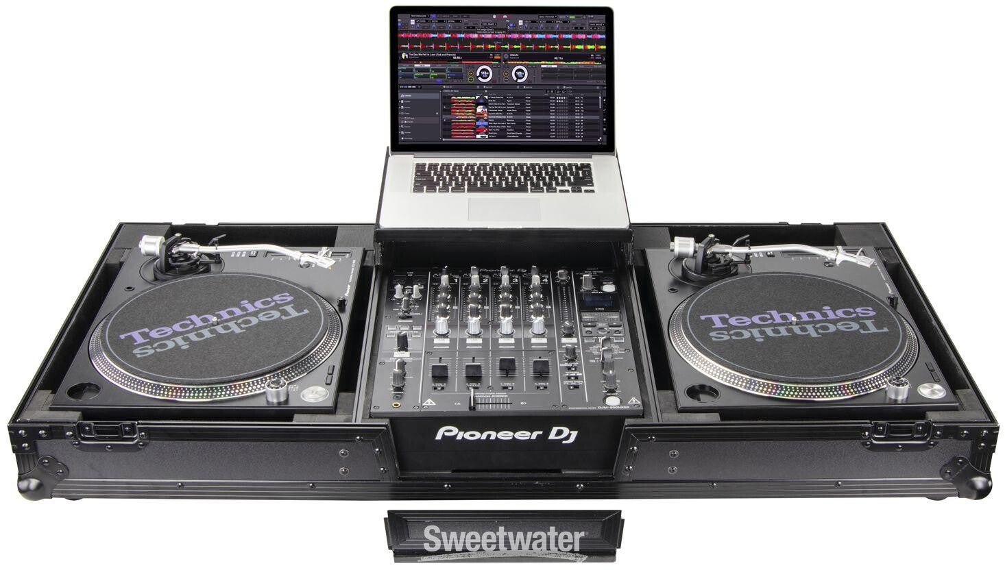 Odyssey FZGSLBM12WRBL 12-inch DJ Mixer and Turntable Flight