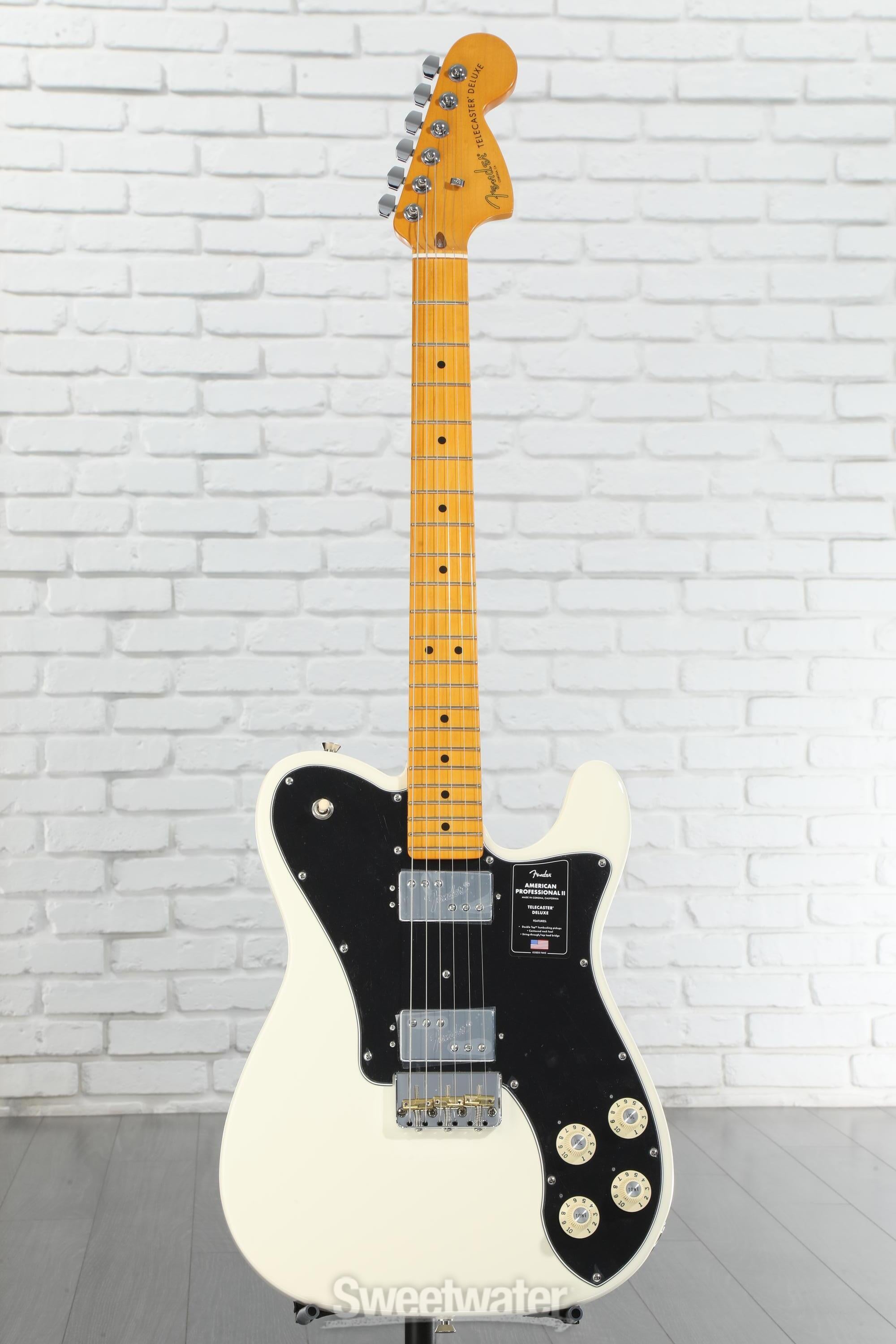Fender American Professional II Telecaster Deluxe - Olympic
