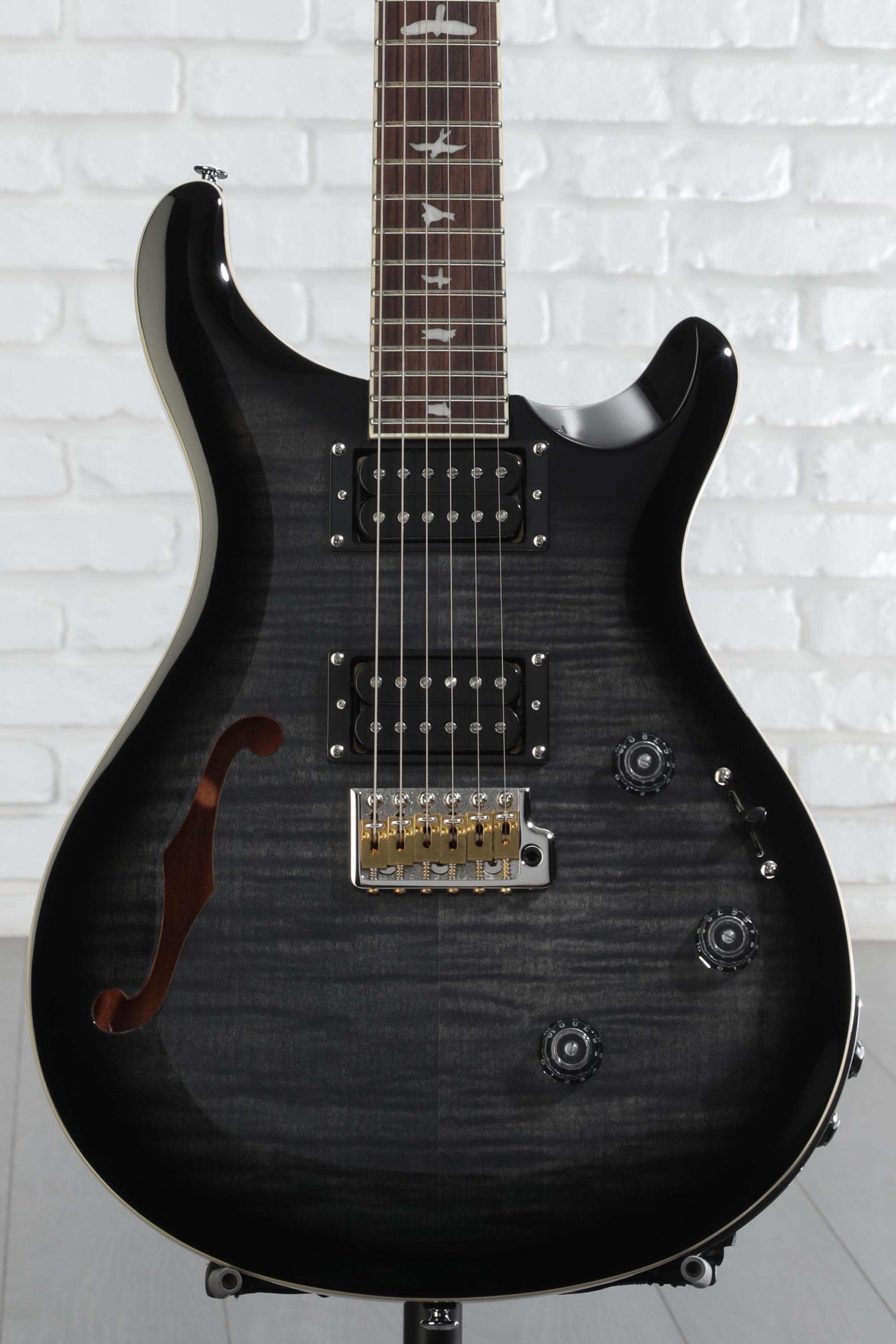 ohayo　PRSSE Custom 24 PRS SE Custom 24 Semi-Hollow Piezo Electric Guitar