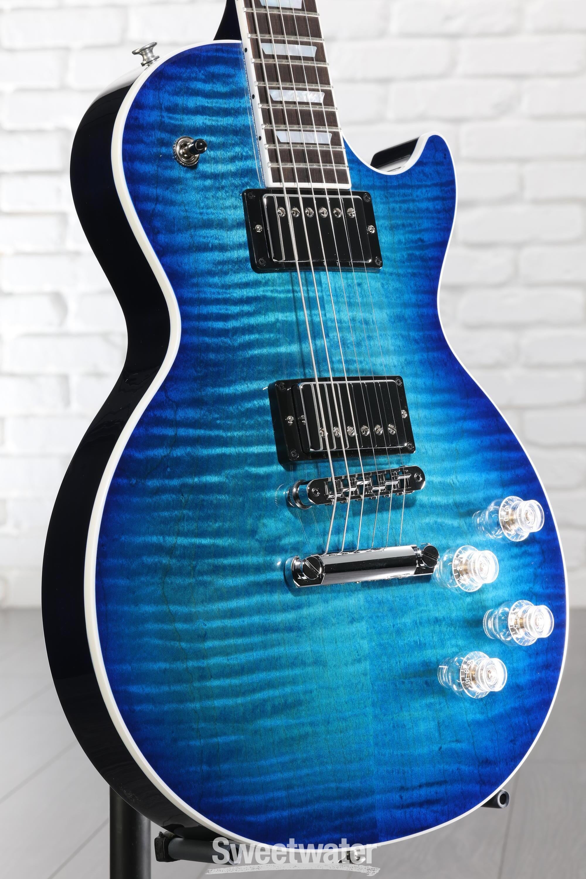 Gibson Les Paul Modern Figured Electric Guitar - Cobalt Burst