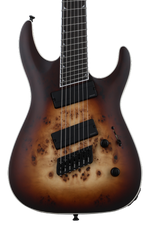 Photo of Jackson Concept Series SLAT MS7 Electric Guitar - 2-tone Bourbon Burst