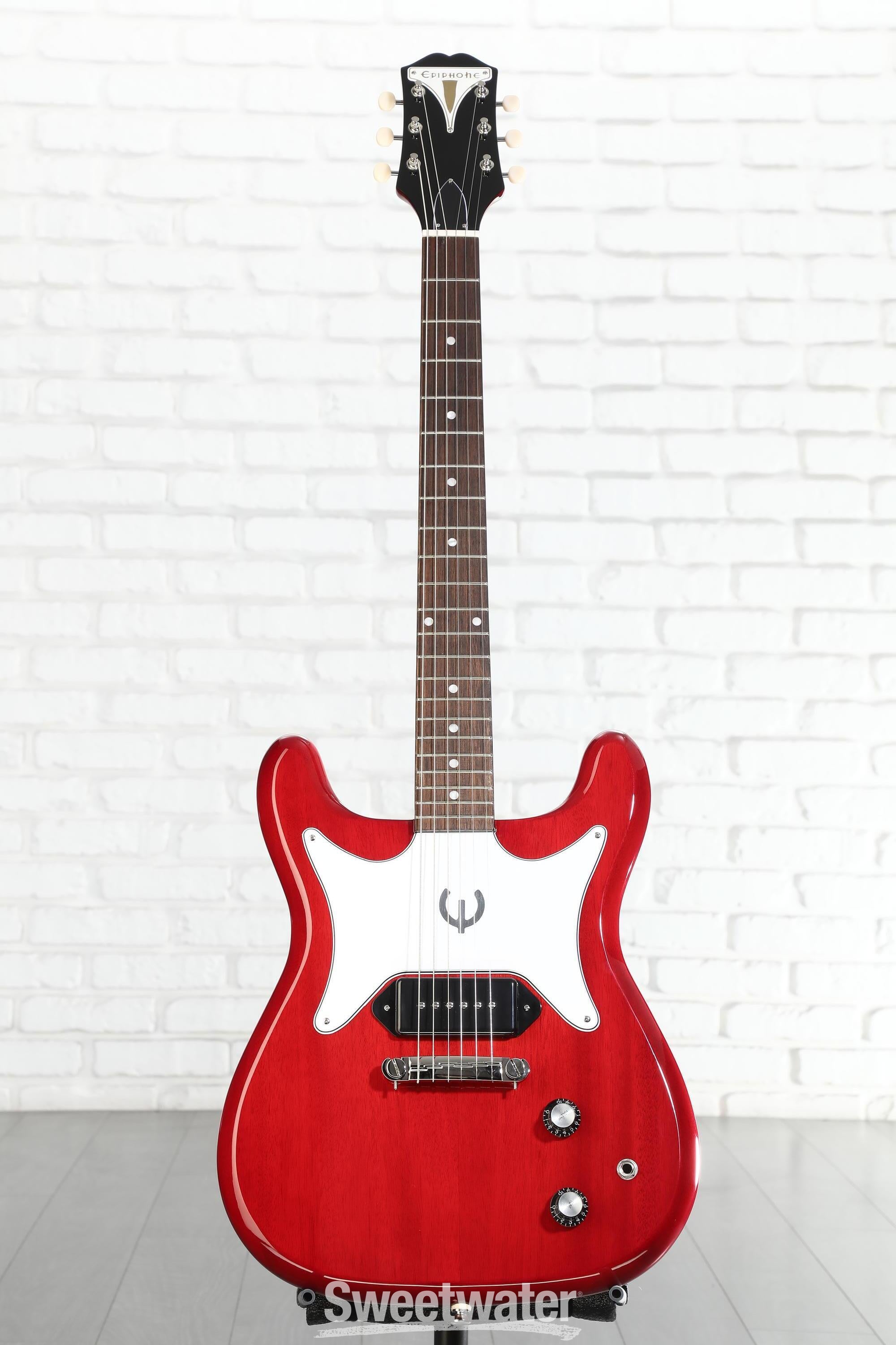 Epiphone Coronet Electric Guitar - Cherry Reviews | Sweetwater