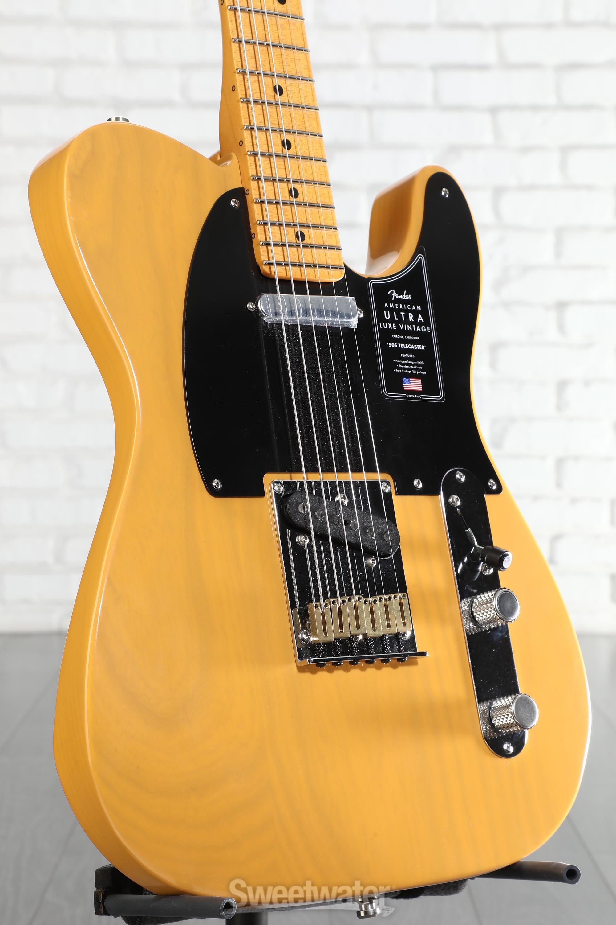 Fender American Ultra Luxe Vintage '50s Telecaster Electric Guitar