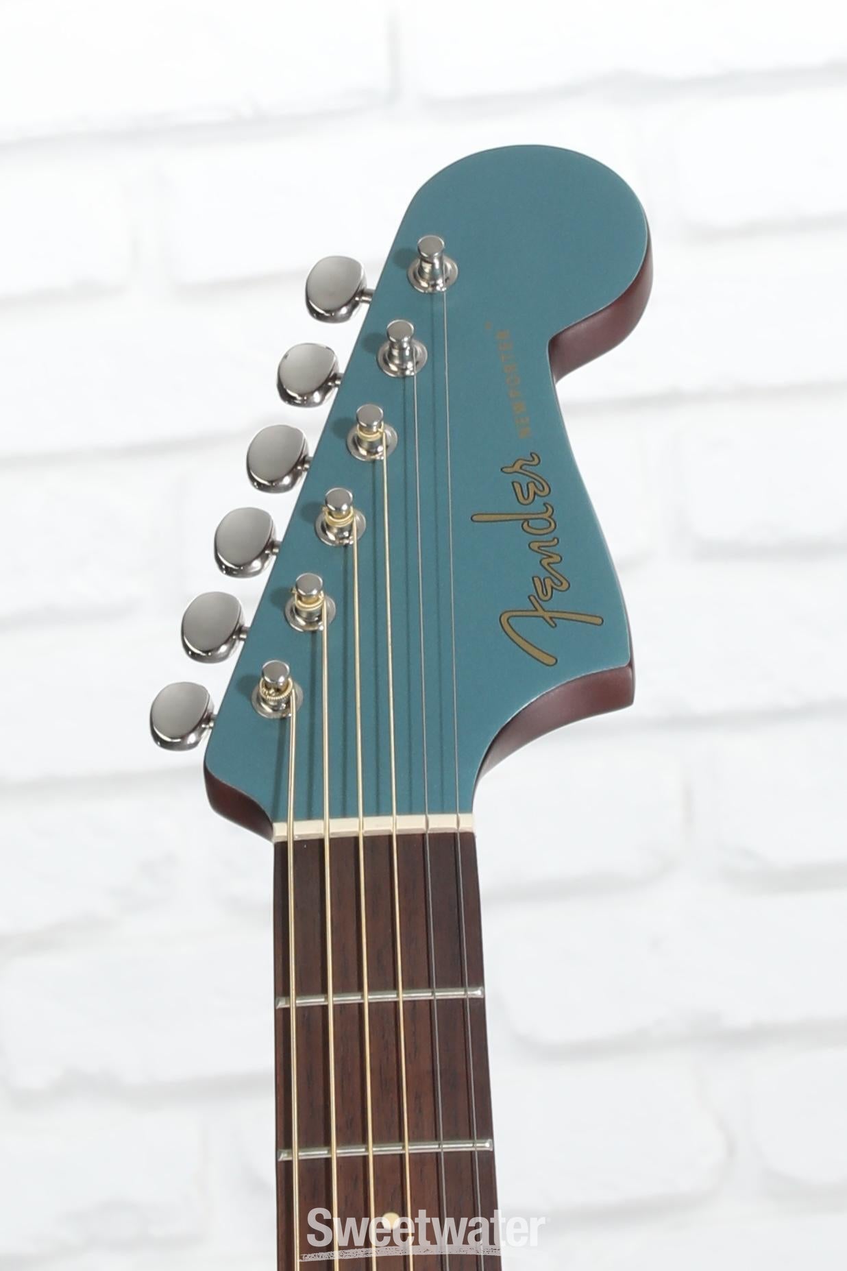 Fender Newporter Player Acoustic-electric Guitar - Tidepool