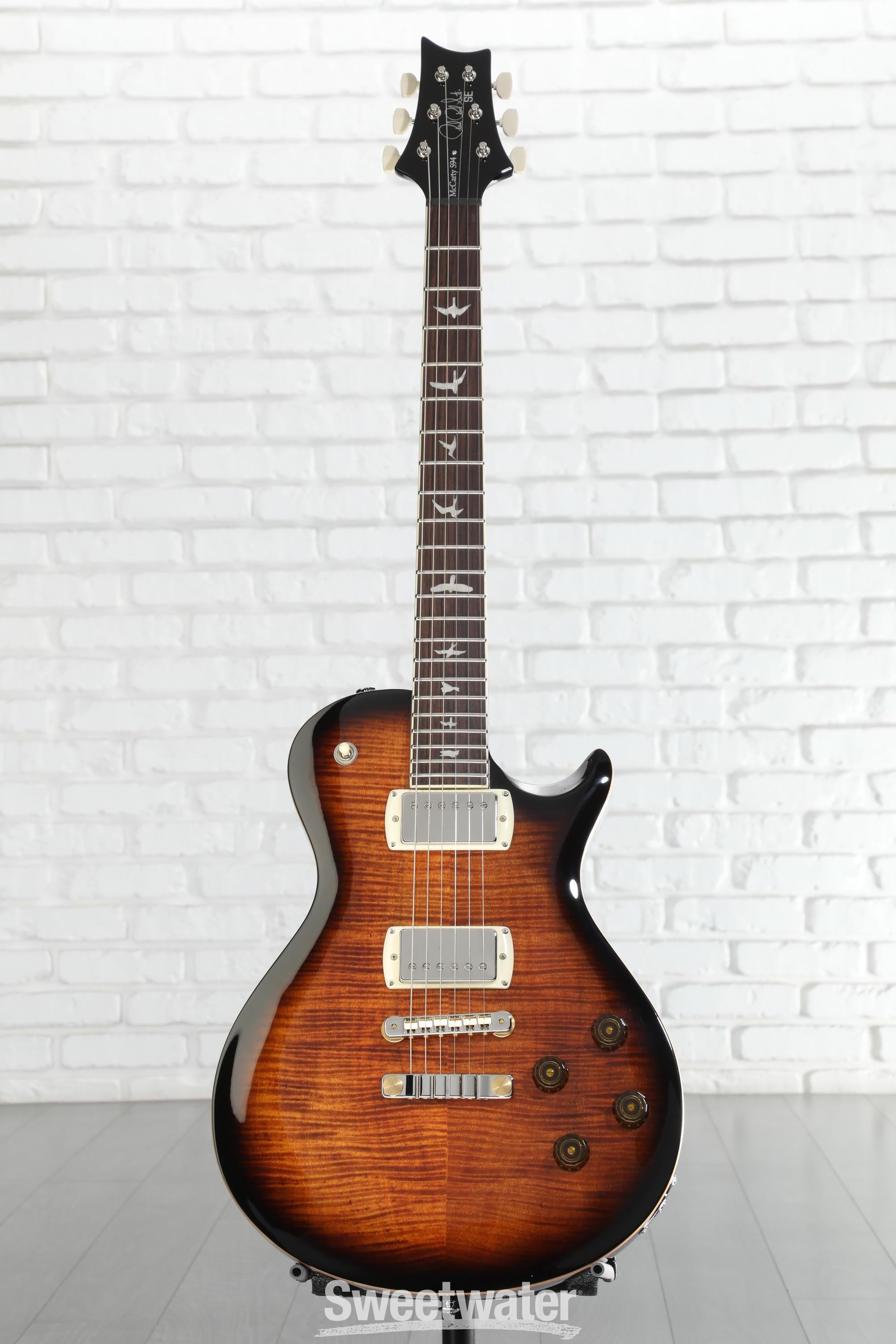 PRS SE Singlecut McCarty 594 Electric Guitar - Black Gold | Sweetwater