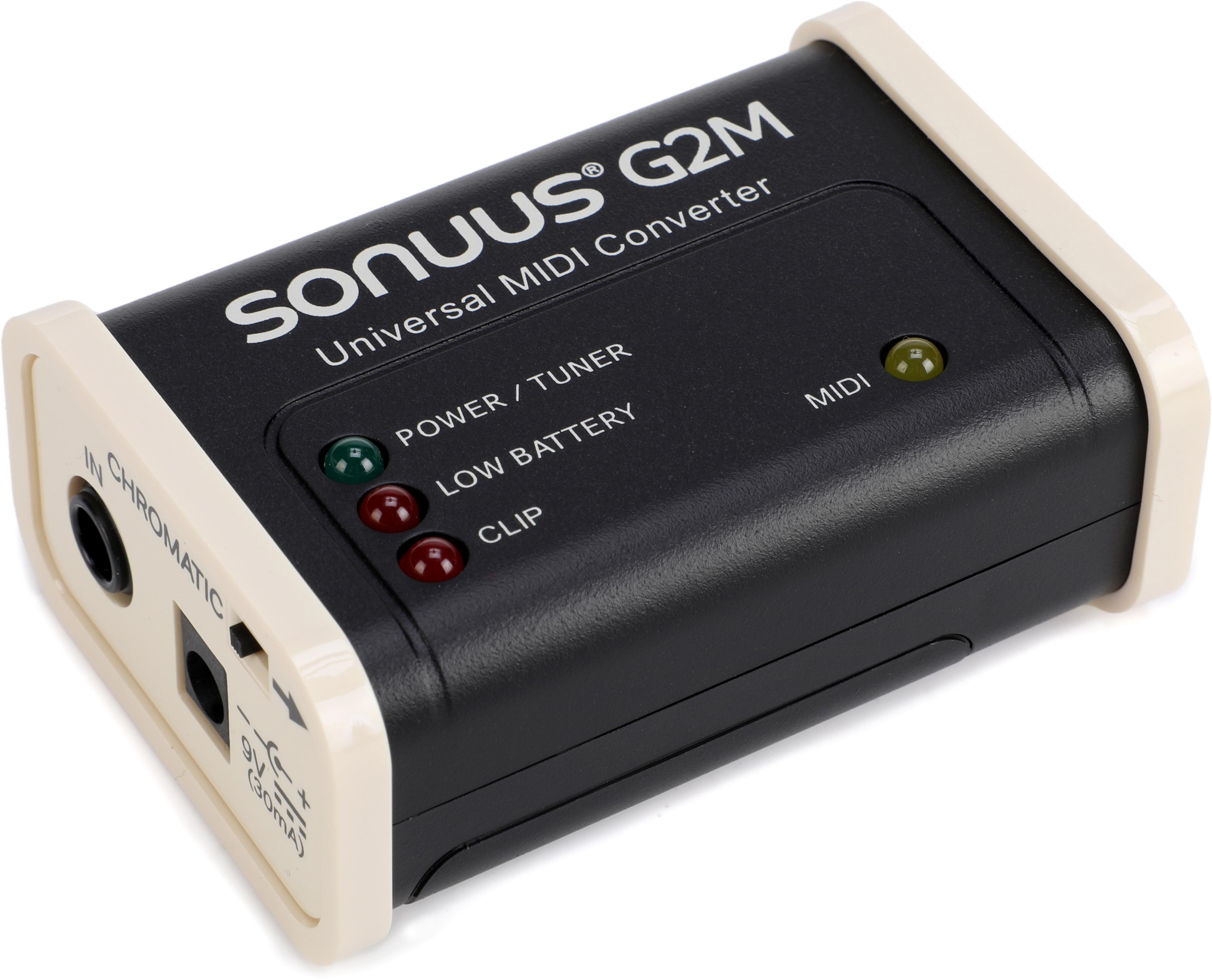 sonuus G2M V3 Universal Guitar-to-MIDI Converter | Sweetwater