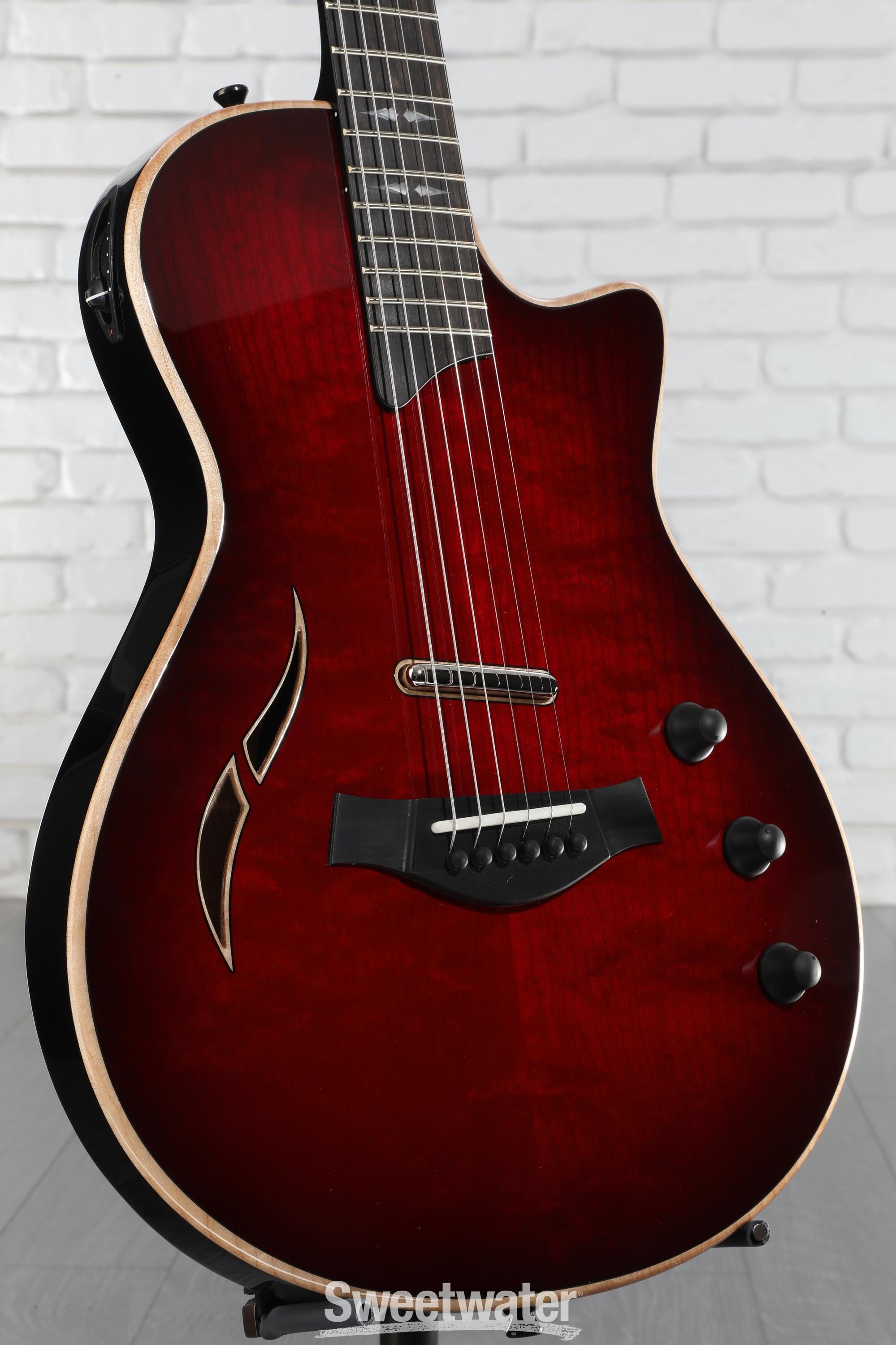 Taylor T5z Pro Hollowbody Electric Guitar - Cayenne Red