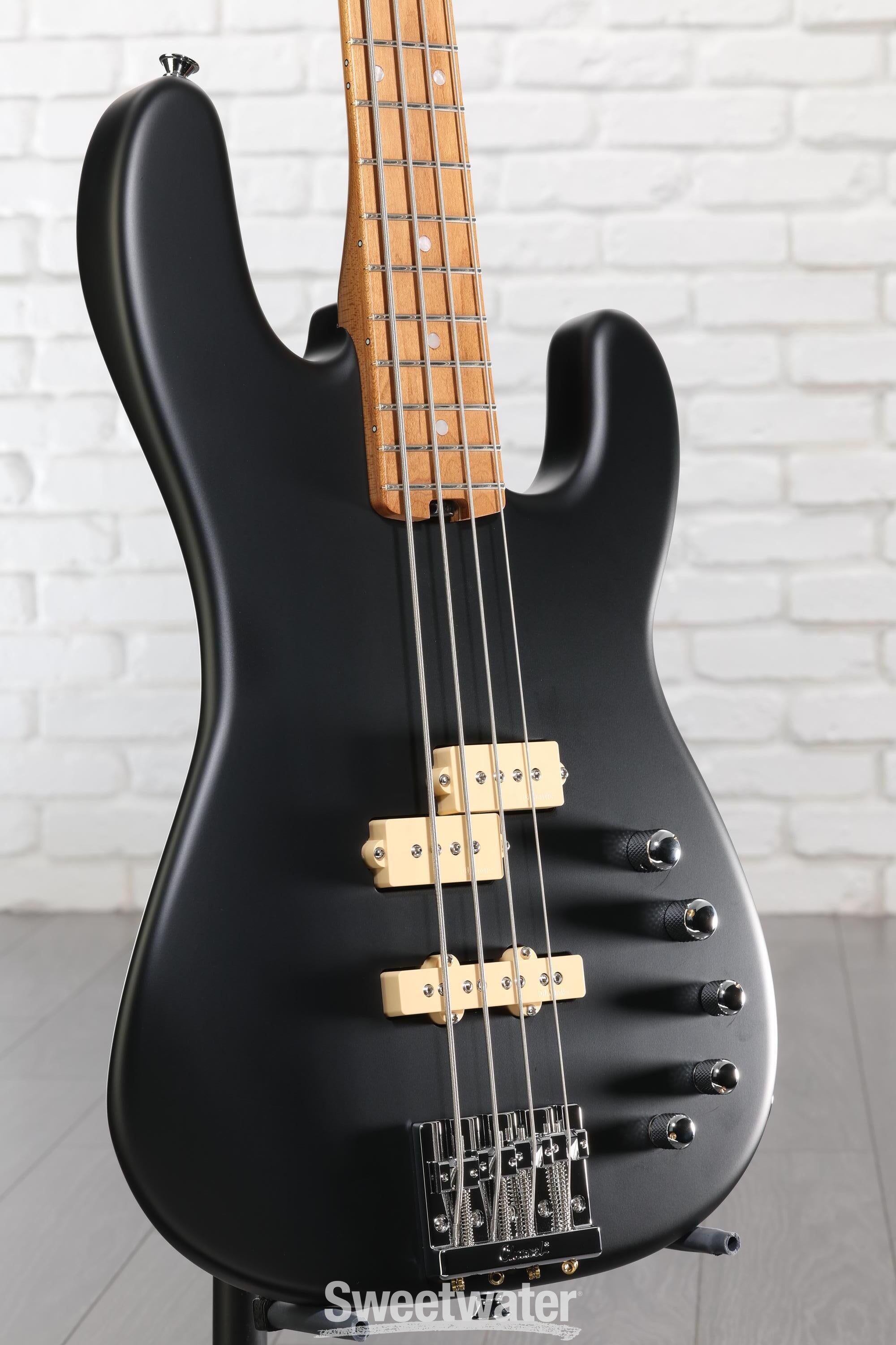 Photo of Charvel Pro-Mod San Dimas Bass PJ IV Electric Bass - Satin Black