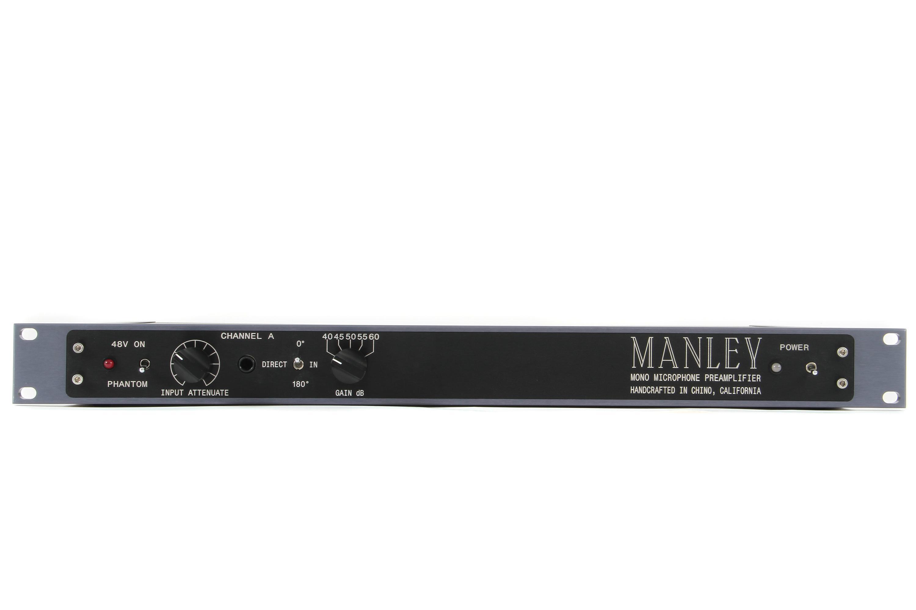 Manley Mono Microphone Preamplifier | Sweetwater