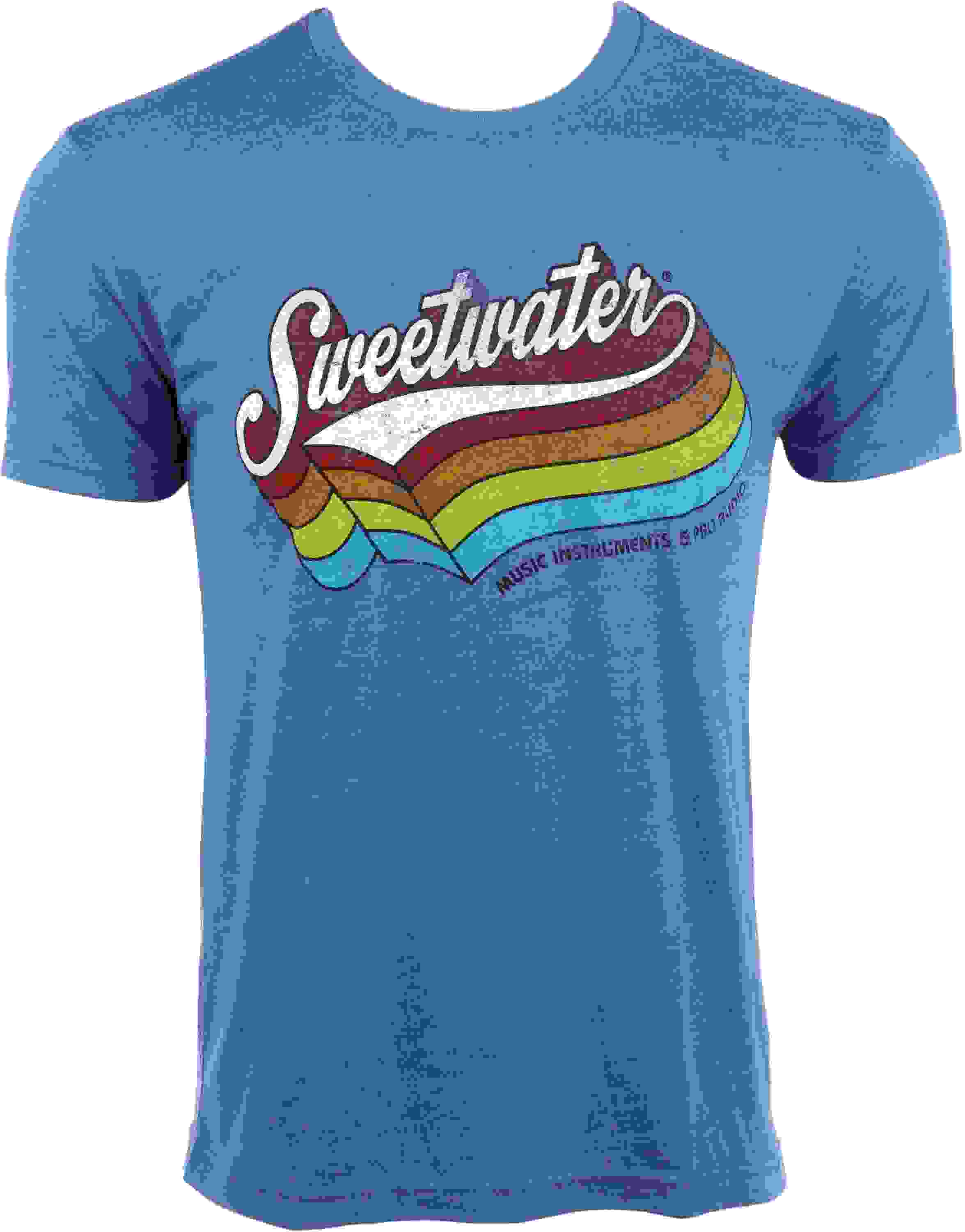 Sweetwater Rainbow Shadow T-shirt - Royal Blue, Medium