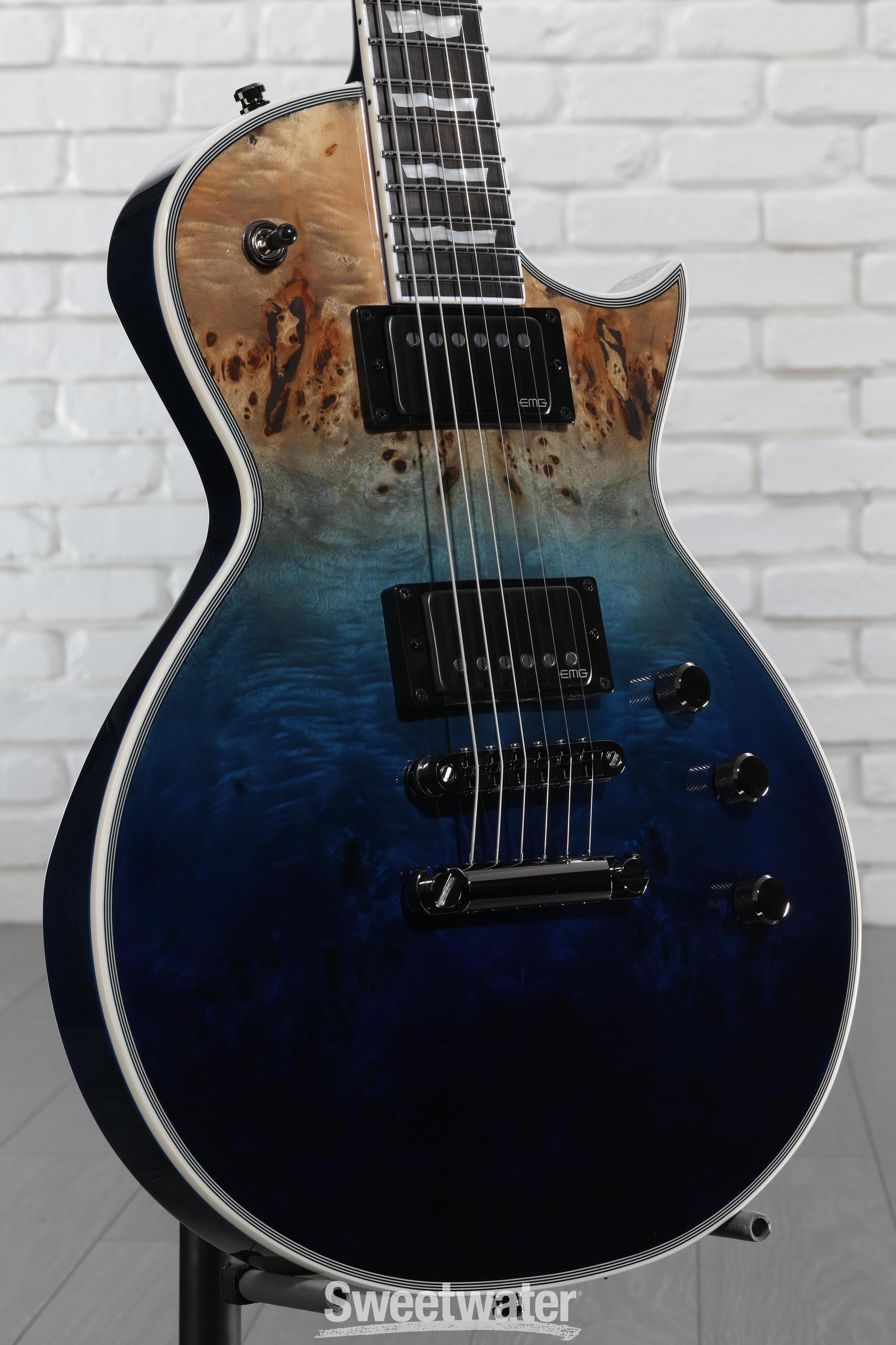 ESP E-II Eclipse - Blue Natural Fade | Sweetwater