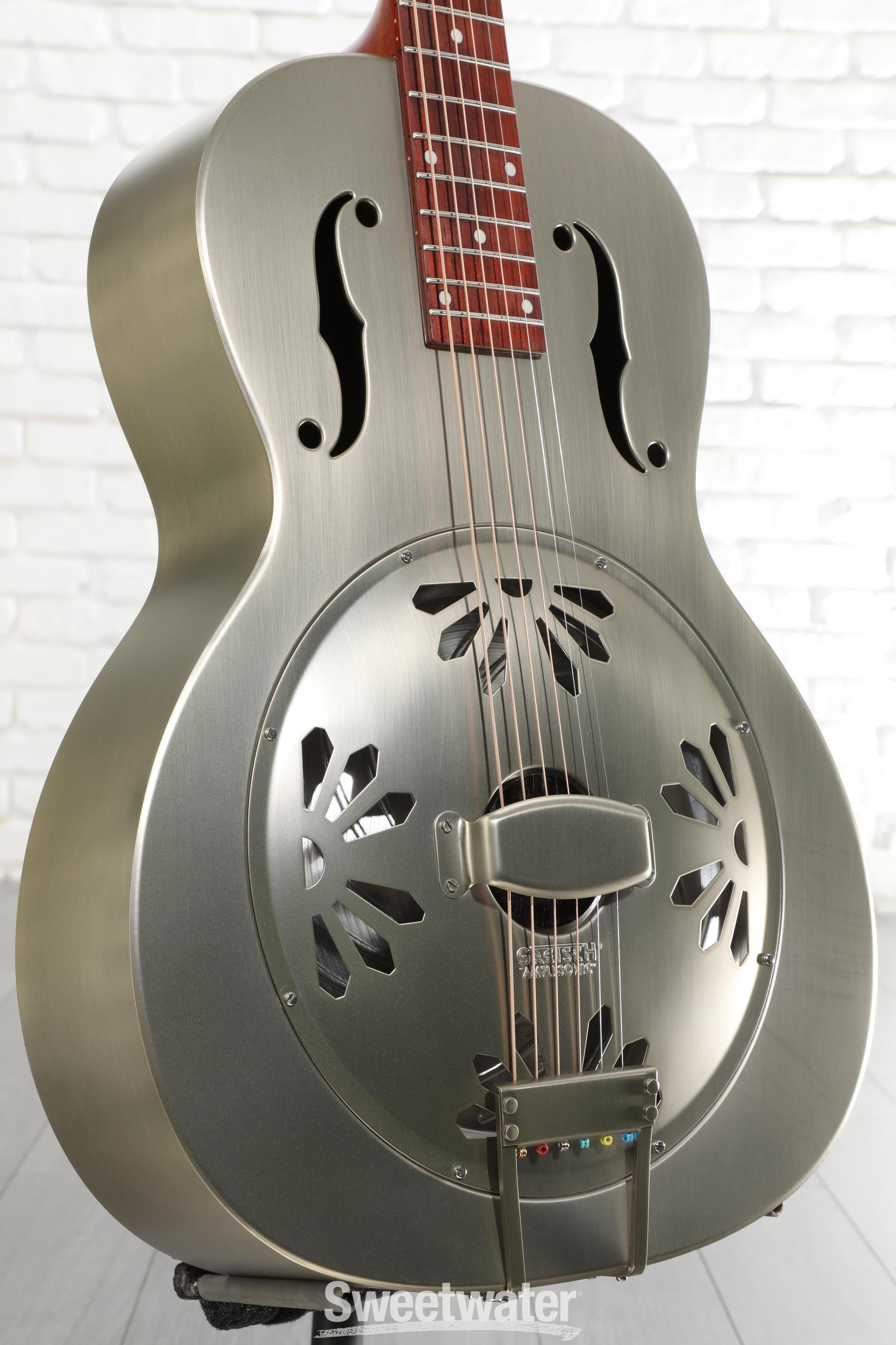 Gretsch G9201 Honey Dipper Roundneck Metal Resonator - Shed Roof