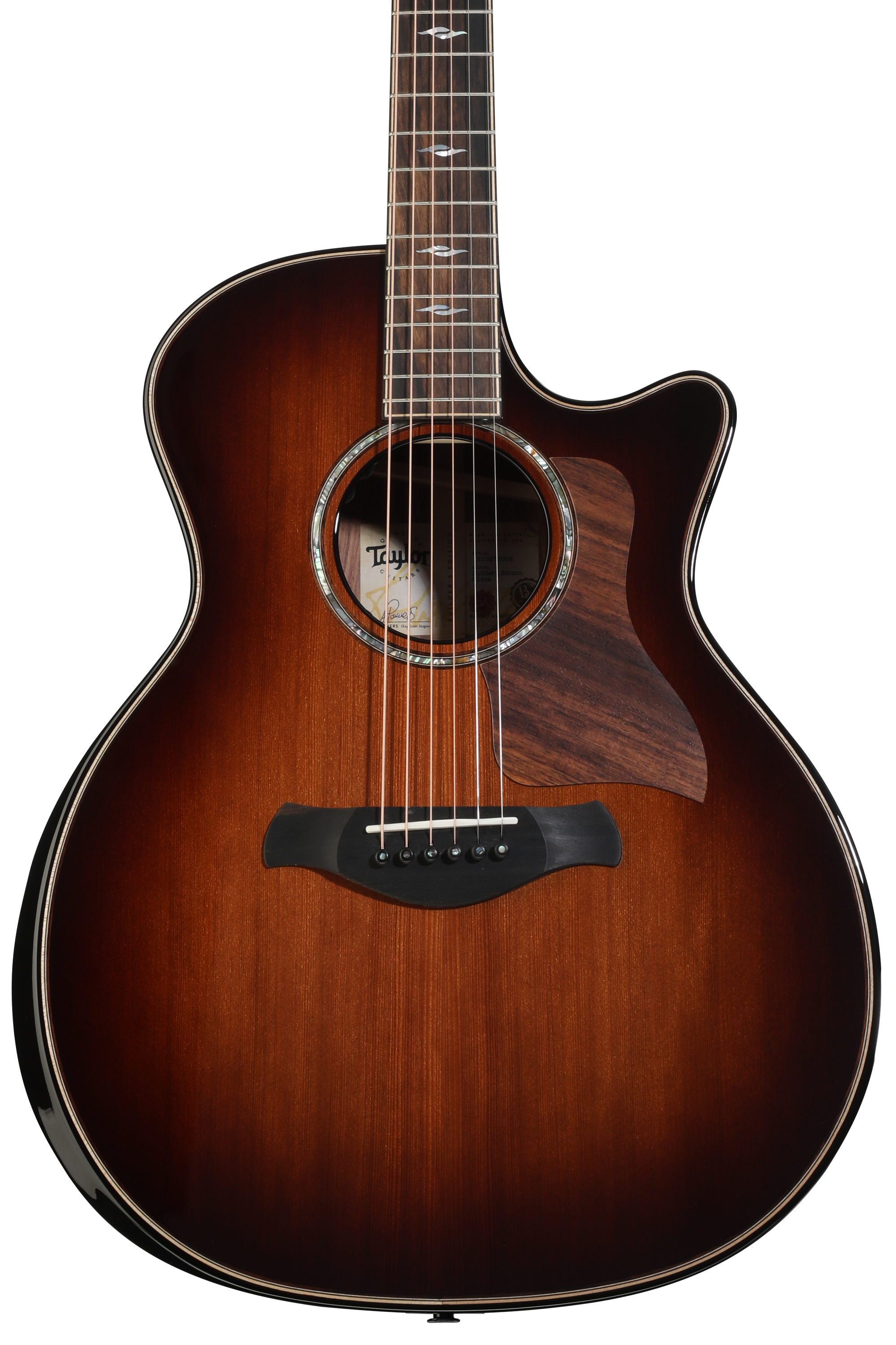 Taylor K24ce - Shaded Edgeburst, Gold Gotoh Tuners | Sweetwater