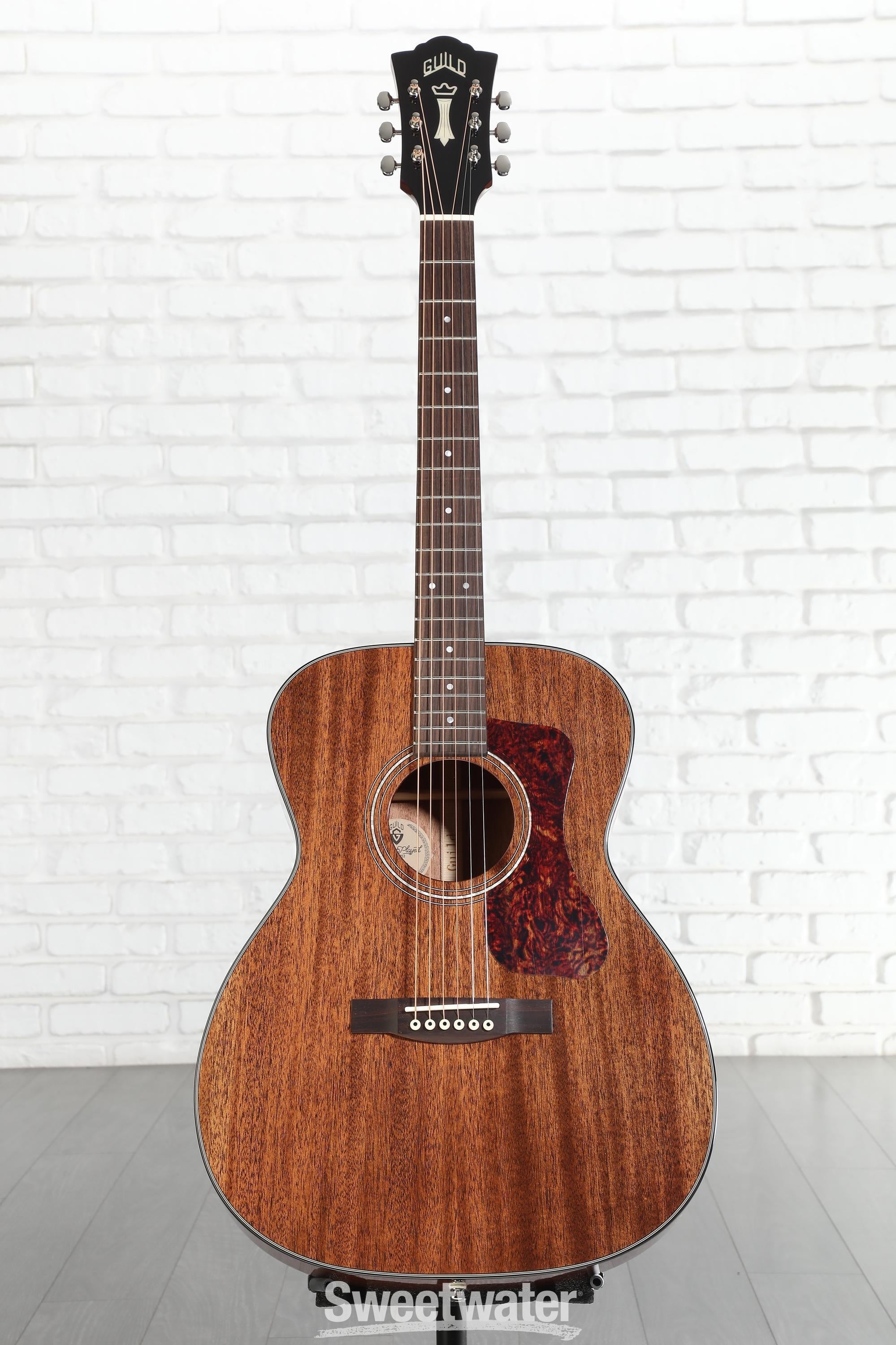 Guild OM-120, Orchestra Acoustic Guitar - Natural | Sweetwater